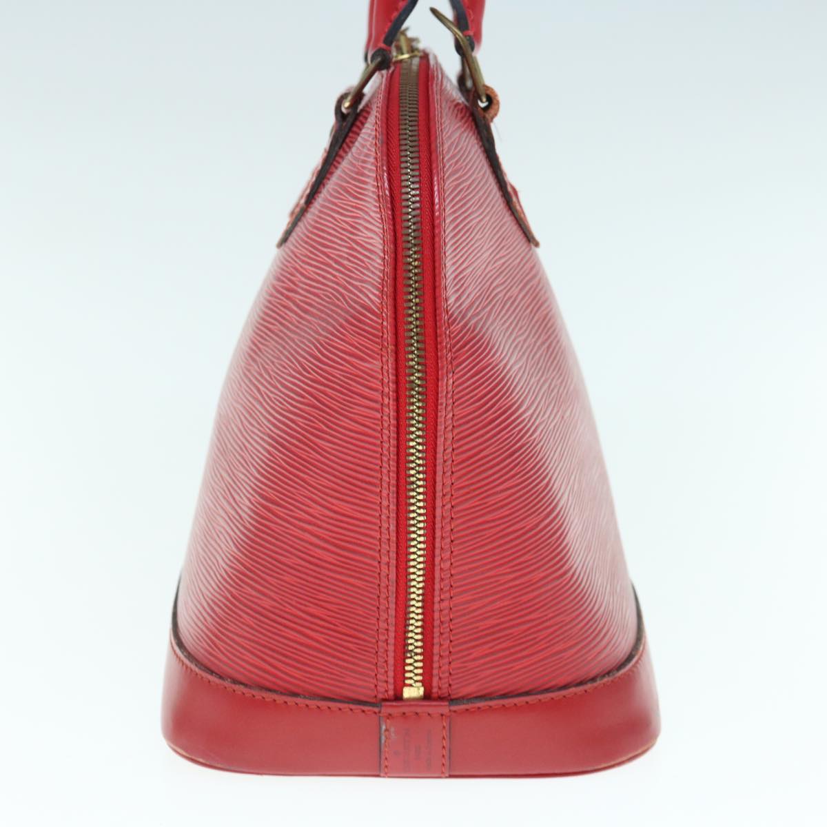 LOUIS VUITTON Epi Alma Hand Bag Castilian Red M52147 LV Auth 63961