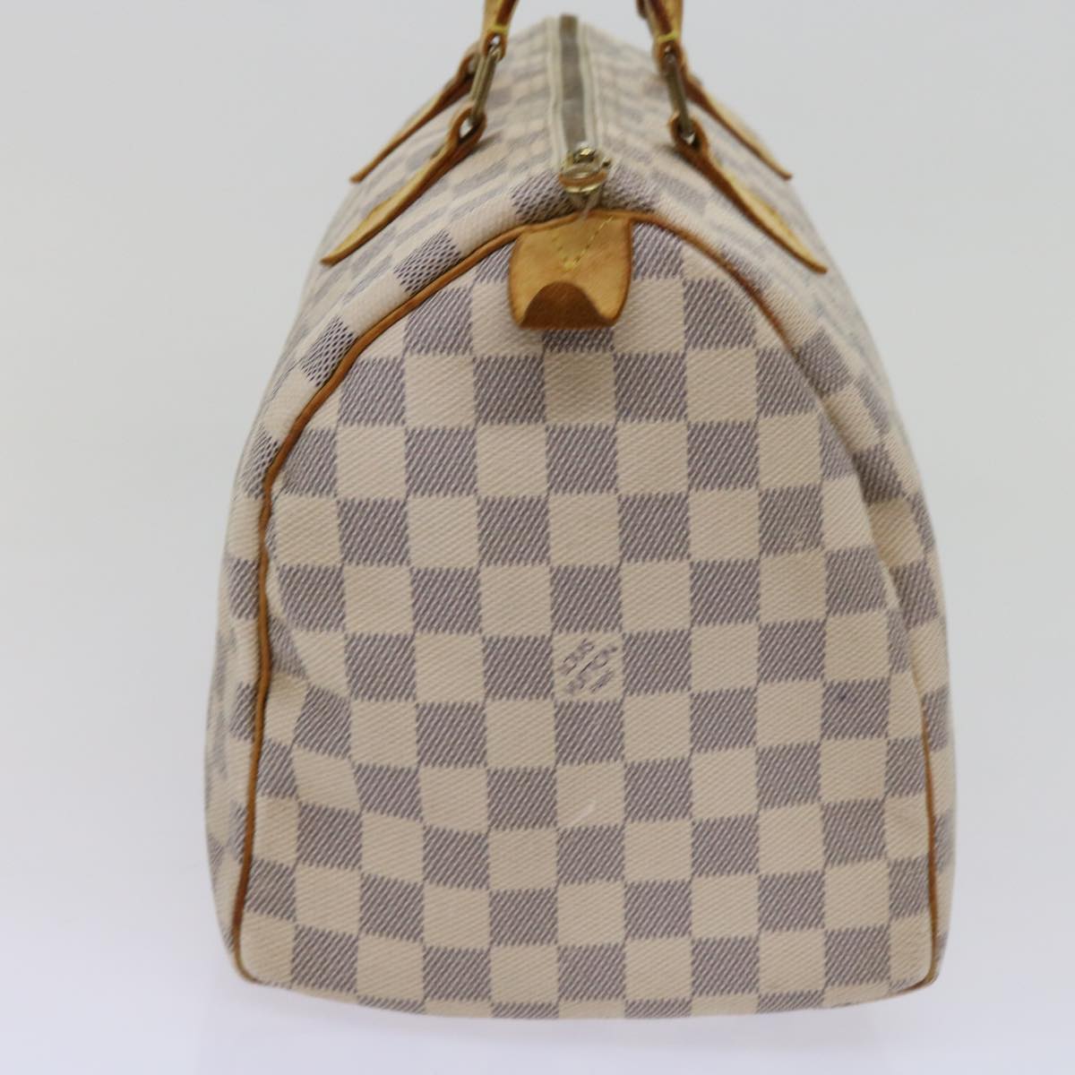 LOUIS VUITTON Damier Azur Speedy 30 Hand Bag N41533 LV Auth 63970