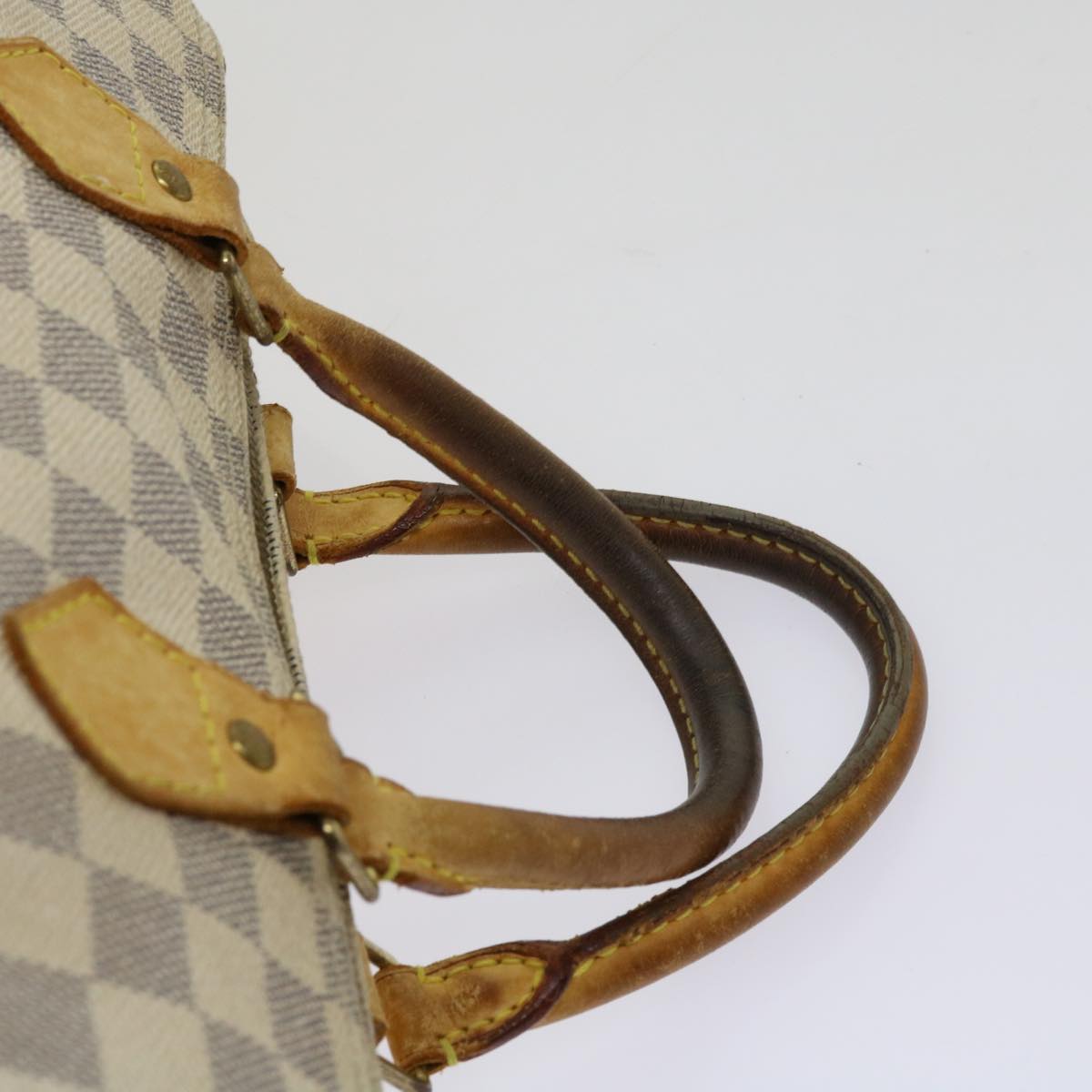 LOUIS VUITTON Damier Azur Speedy 30 Hand Bag N41533 LV Auth 63970