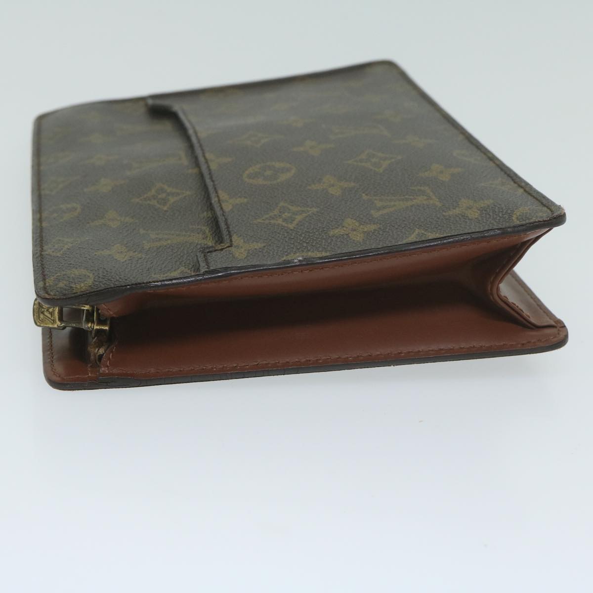 LOUIS VUITTON Monogram Pochette Homme Clutch Bag M51795 LV Auth 64041