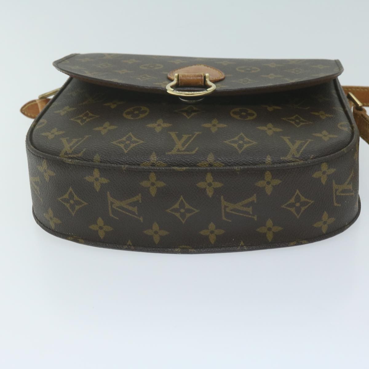 LOUIS VUITTON Monogram Saint Cloud GM Shoulder Bag M51242 LV Auth 64057