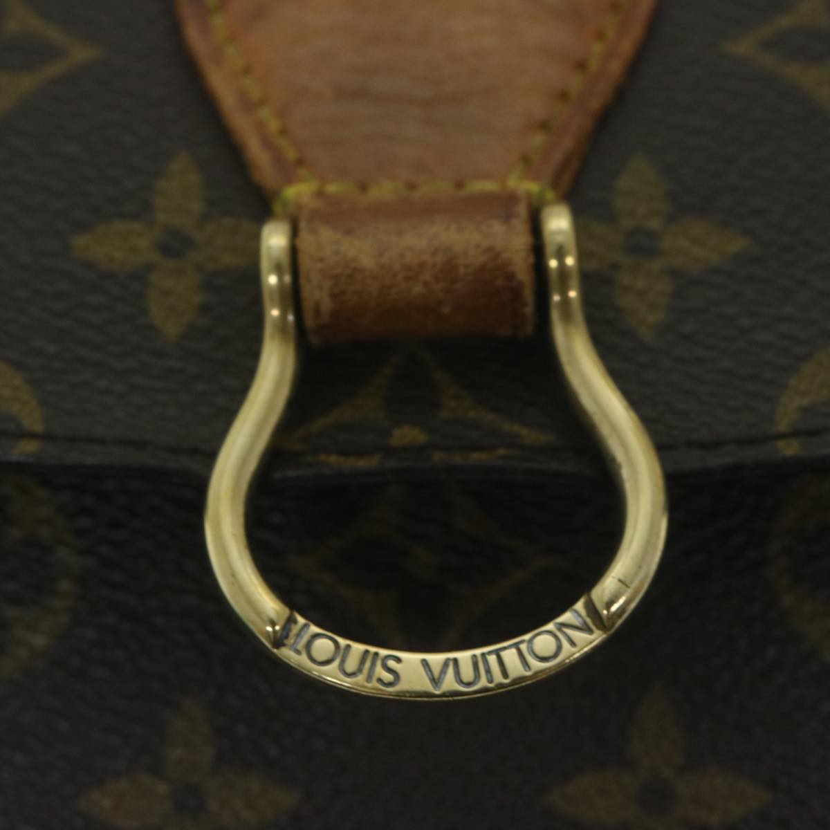 LOUIS VUITTON Monogram Saint Cloud GM Shoulder Bag M51242 LV Auth 64057