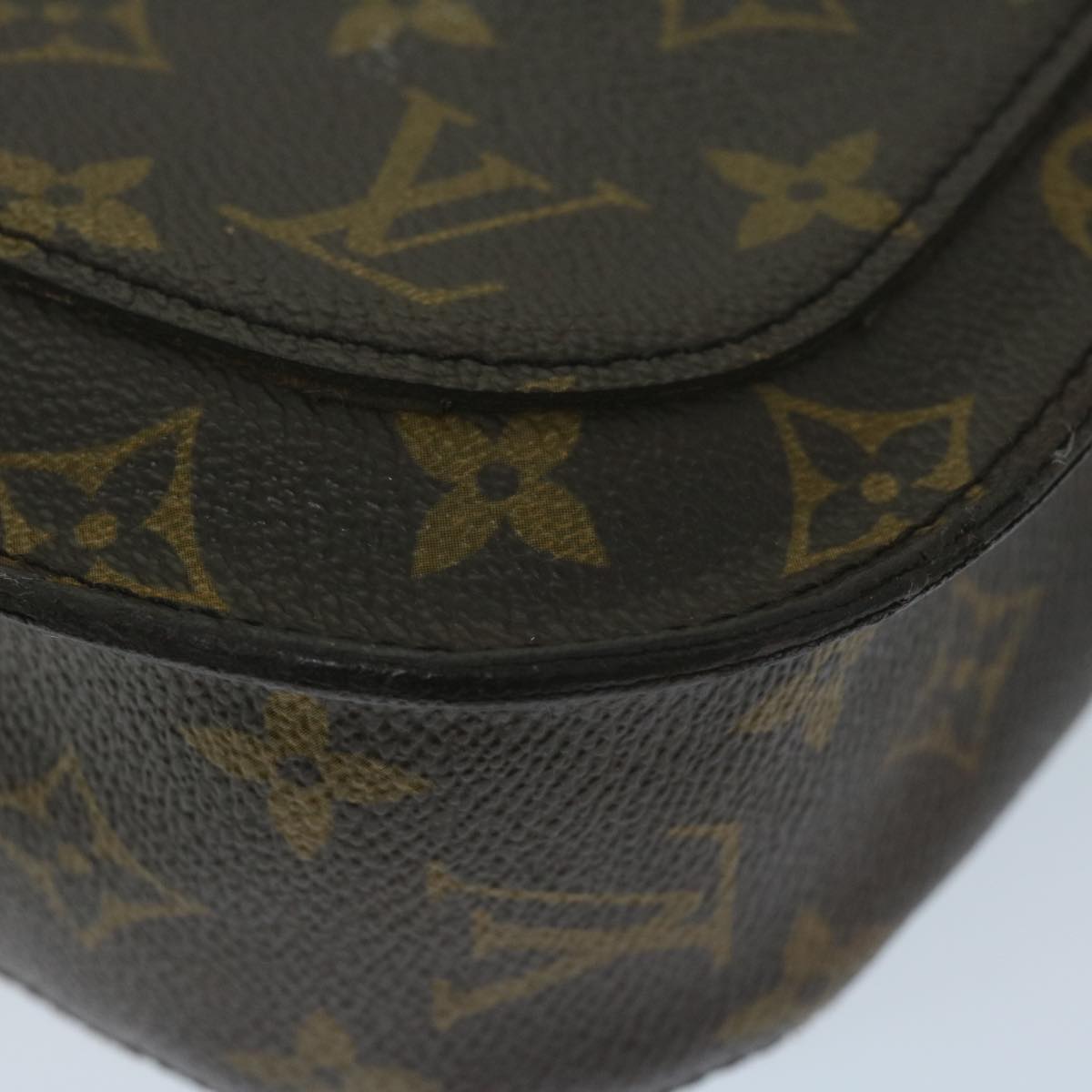 LOUIS VUITTON Monogram Saint Cloud GM Shoulder Bag M51242 LV Auth 64144