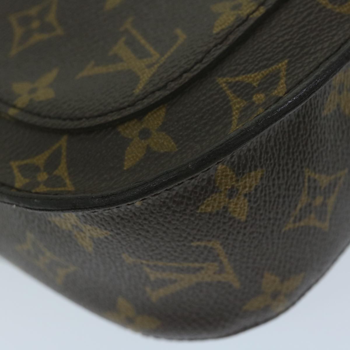 LOUIS VUITTON Monogram Saint Cloud GM Shoulder Bag M51242 LV Auth 64144