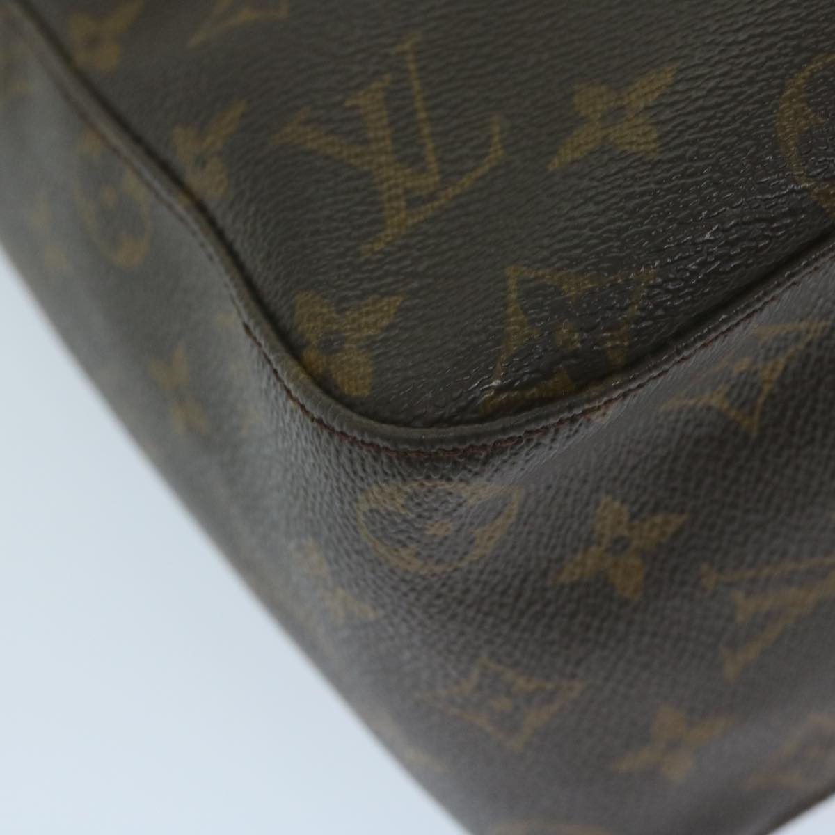 LOUIS VUITTON Monogram Looping GM Shoulder Bag M51145 LV Auth 64149