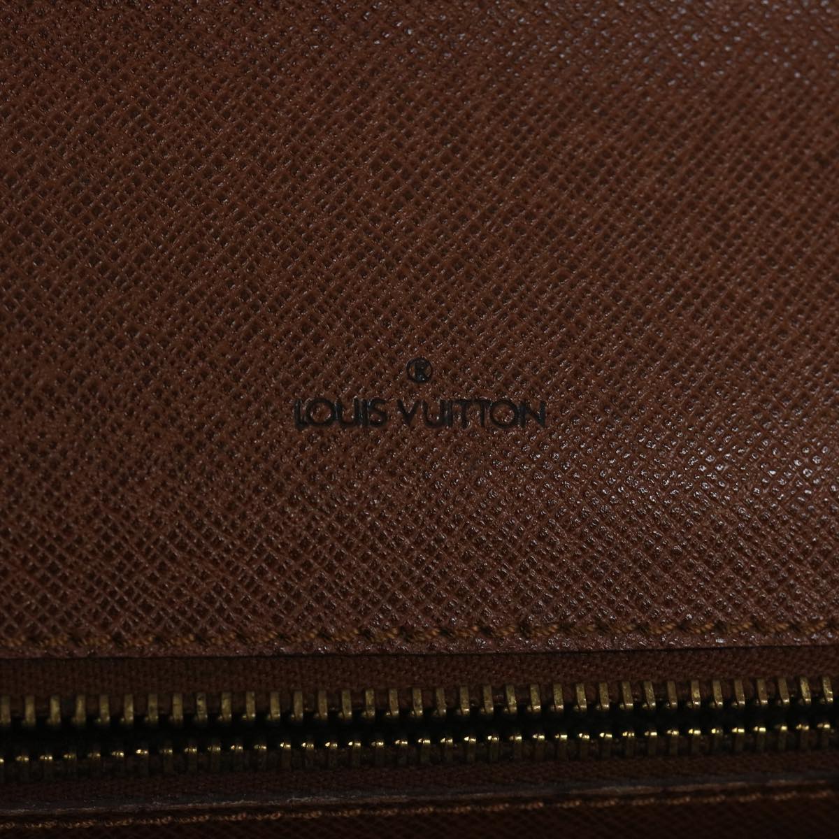 LOUIS VUITTON Monogram Porte Documents Bandouliere Bag M53338 LV Auth 64154