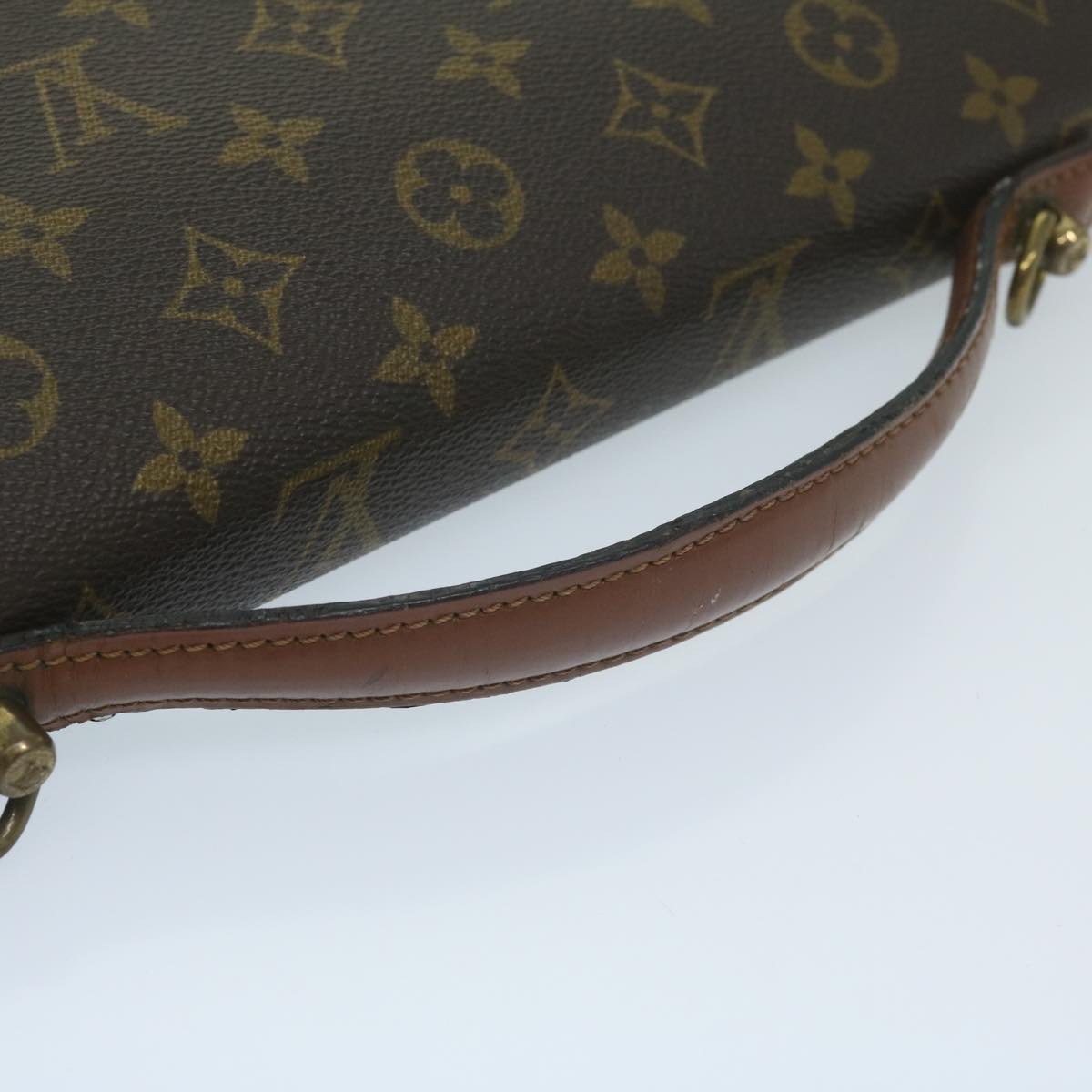 LOUIS VUITTON Monogram Porte Documents Bandouliere Bag M53338 LV Auth 64154