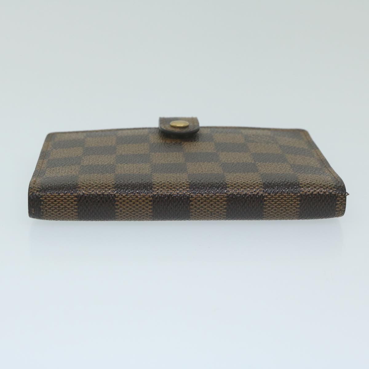 LOUIS VUITTON Damier Ebene Agenda PM Day Planner Cover R20700 LV Auth 64156