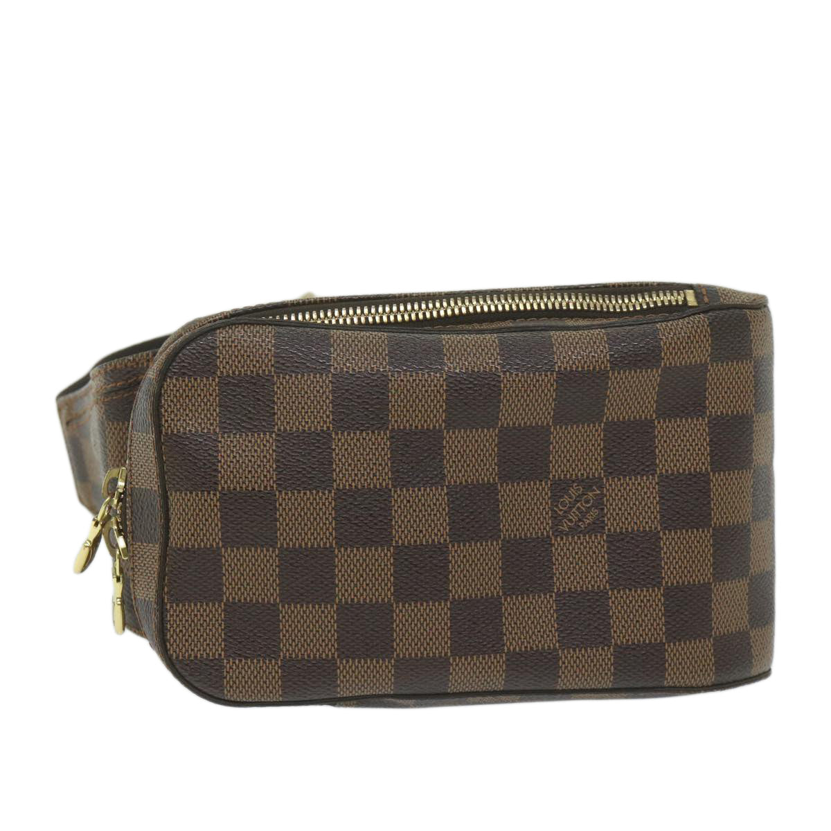 LOUIS VUITTON Damier Ebene Geronimos Shoulder Bag N51994 LV Auth 64158A