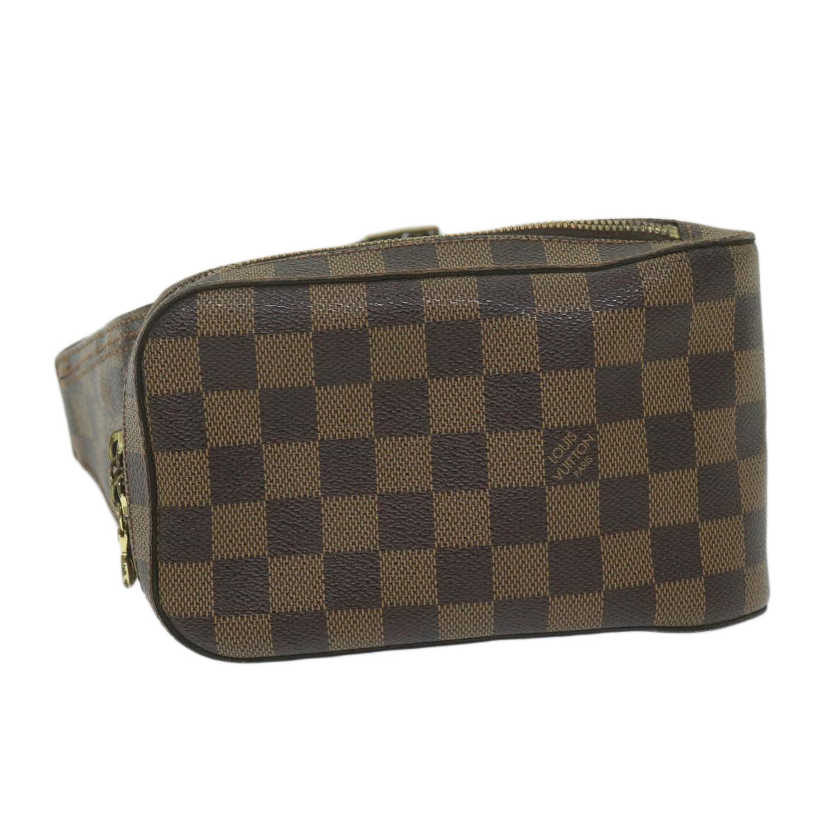 LOUIS VUITTON Damier Ebene Geronimos Shoulder Bag N51994 LV Auth 64160A