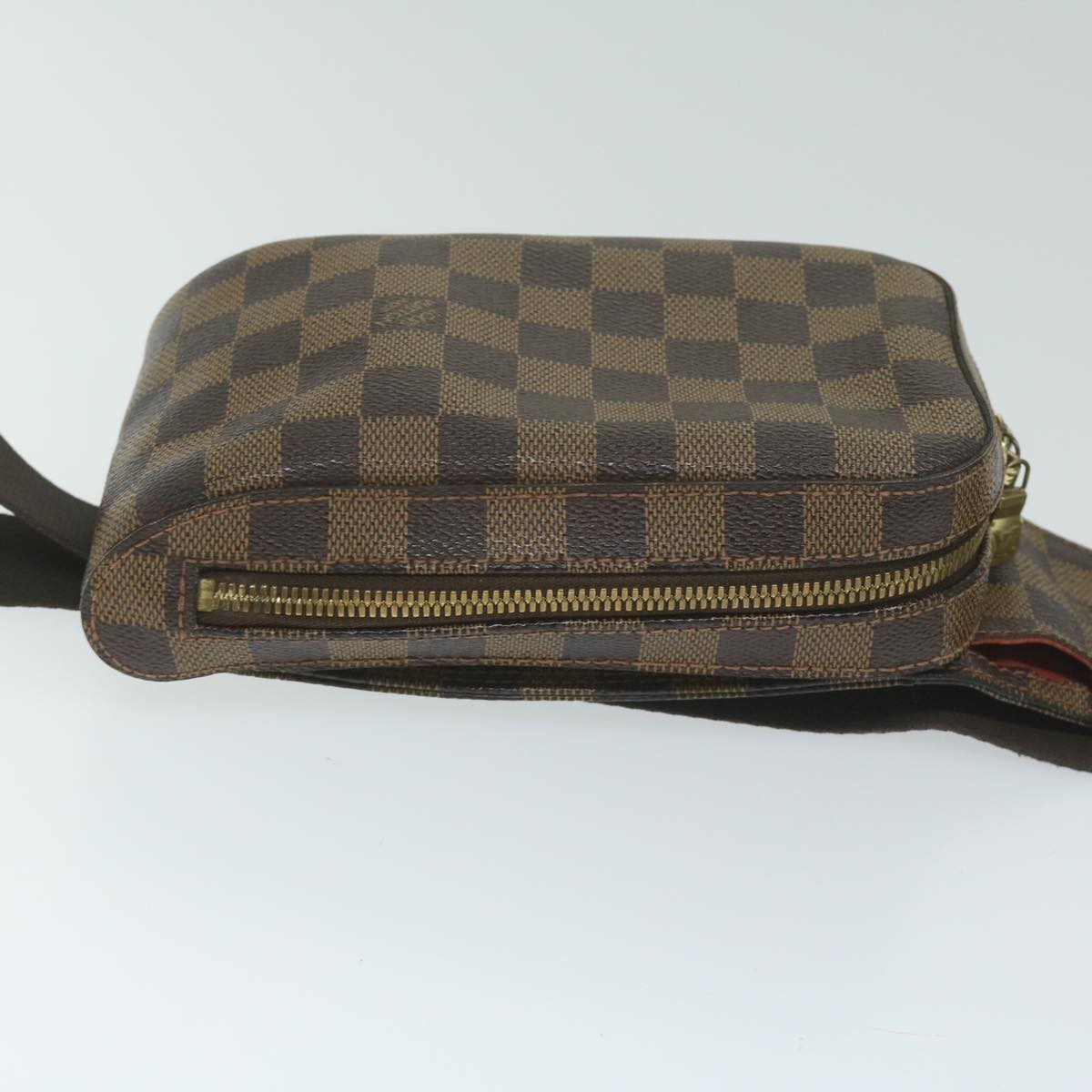 LOUIS VUITTON Damier Ebene Geronimos Shoulder Bag N51994 LV Auth 64160A