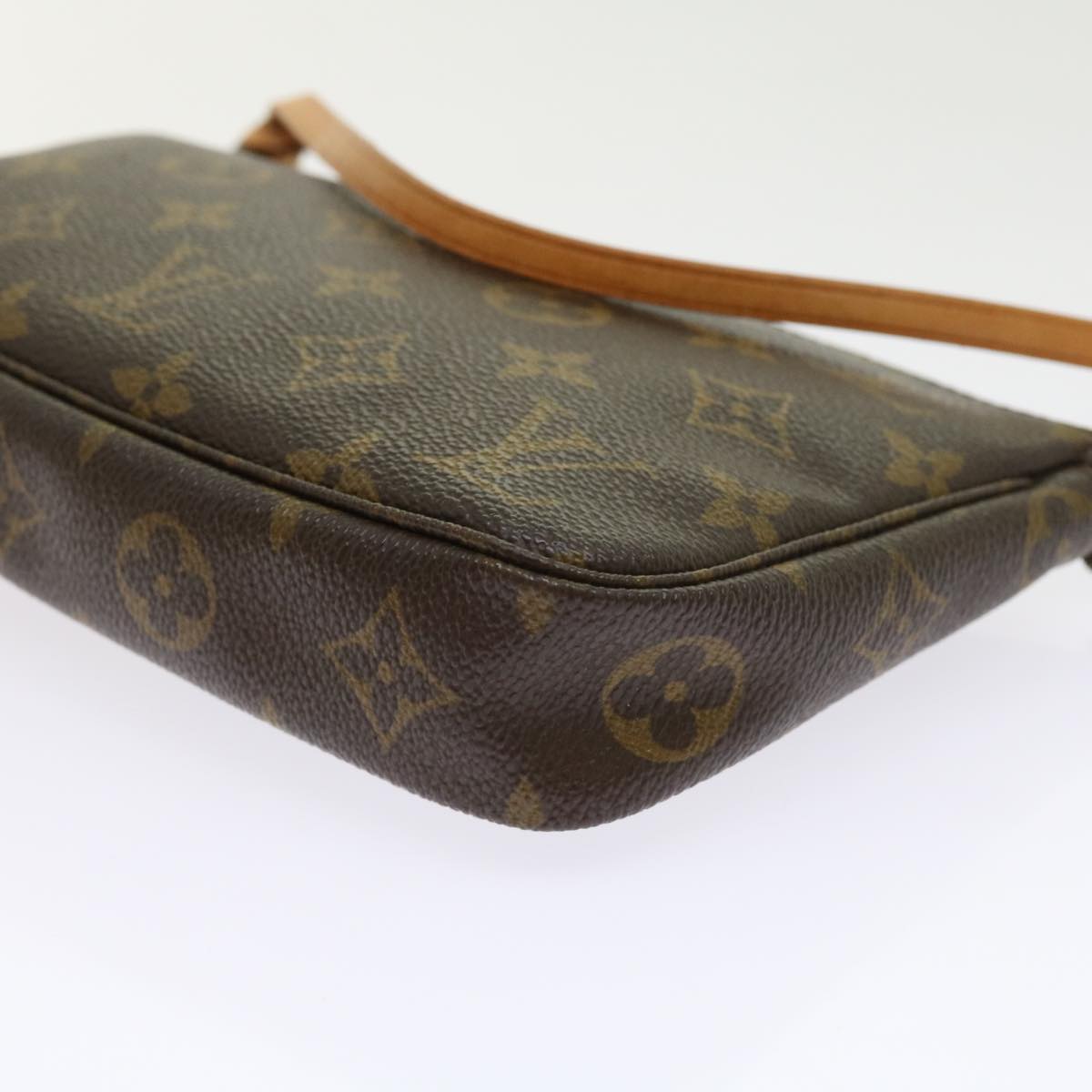 LOUIS VUITTON Monogram Pochette Accessoires Pouch M51980 LV Auth 64180