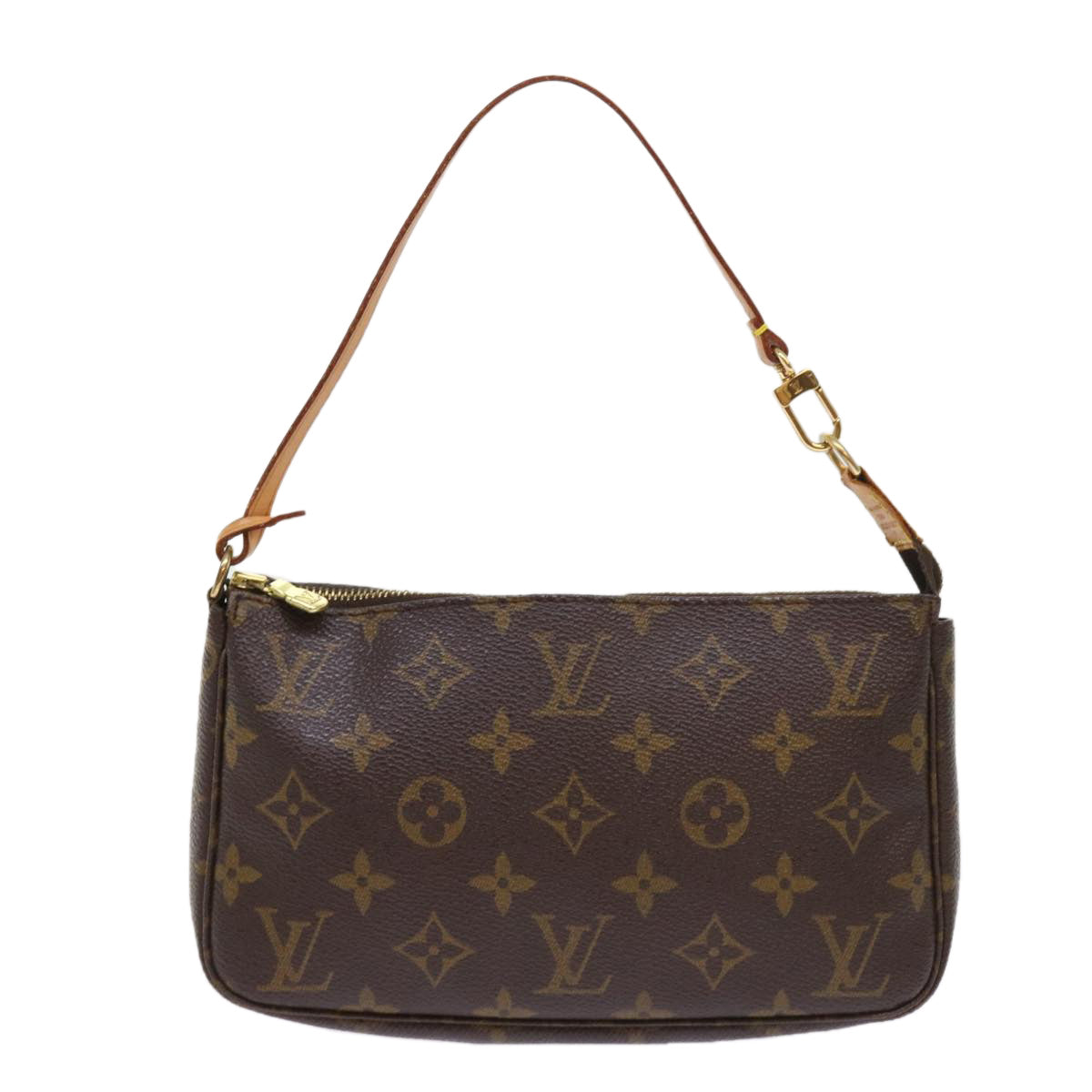 LOUIS VUITTON Monogram Pochette Accessoires Pouch M51980 LV Auth 64180