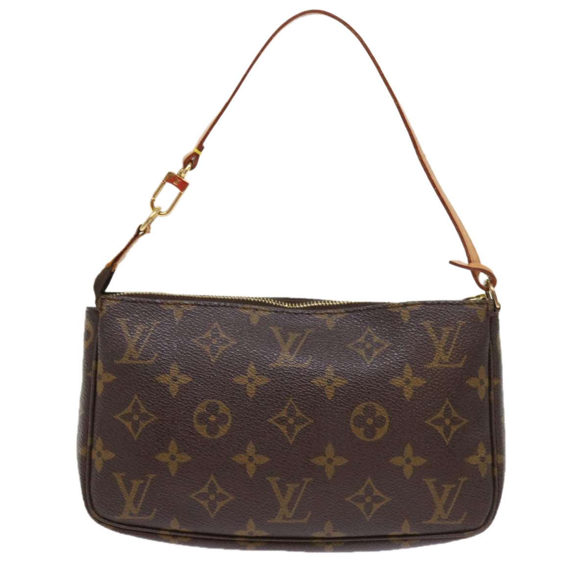 LOUIS VUITTON Monogram Pochette Accessoires Pouch M51980 LV Auth 64180