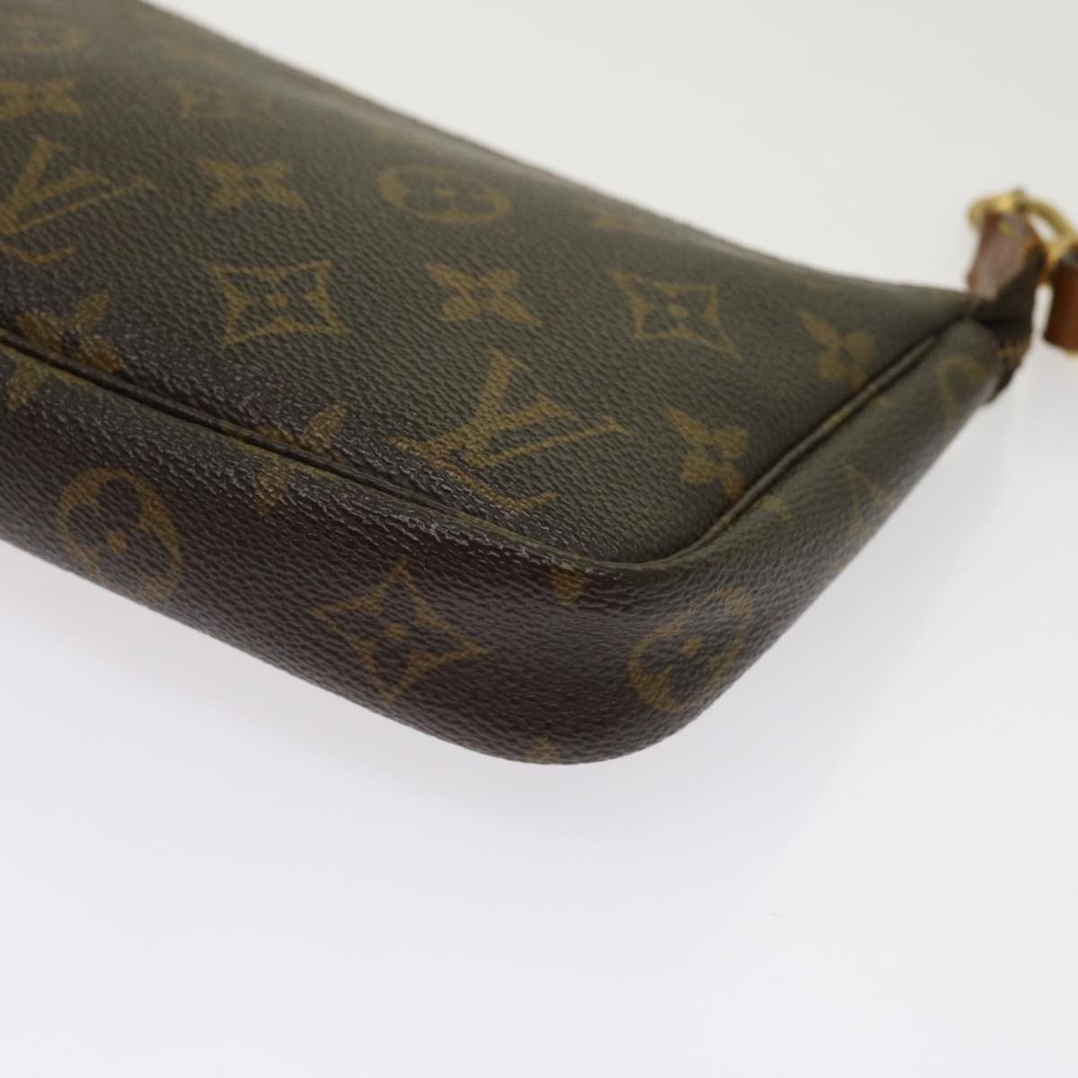 LOUIS VUITTON Monogram Pochette Accessoires Pouch M51980 LV Auth 64184