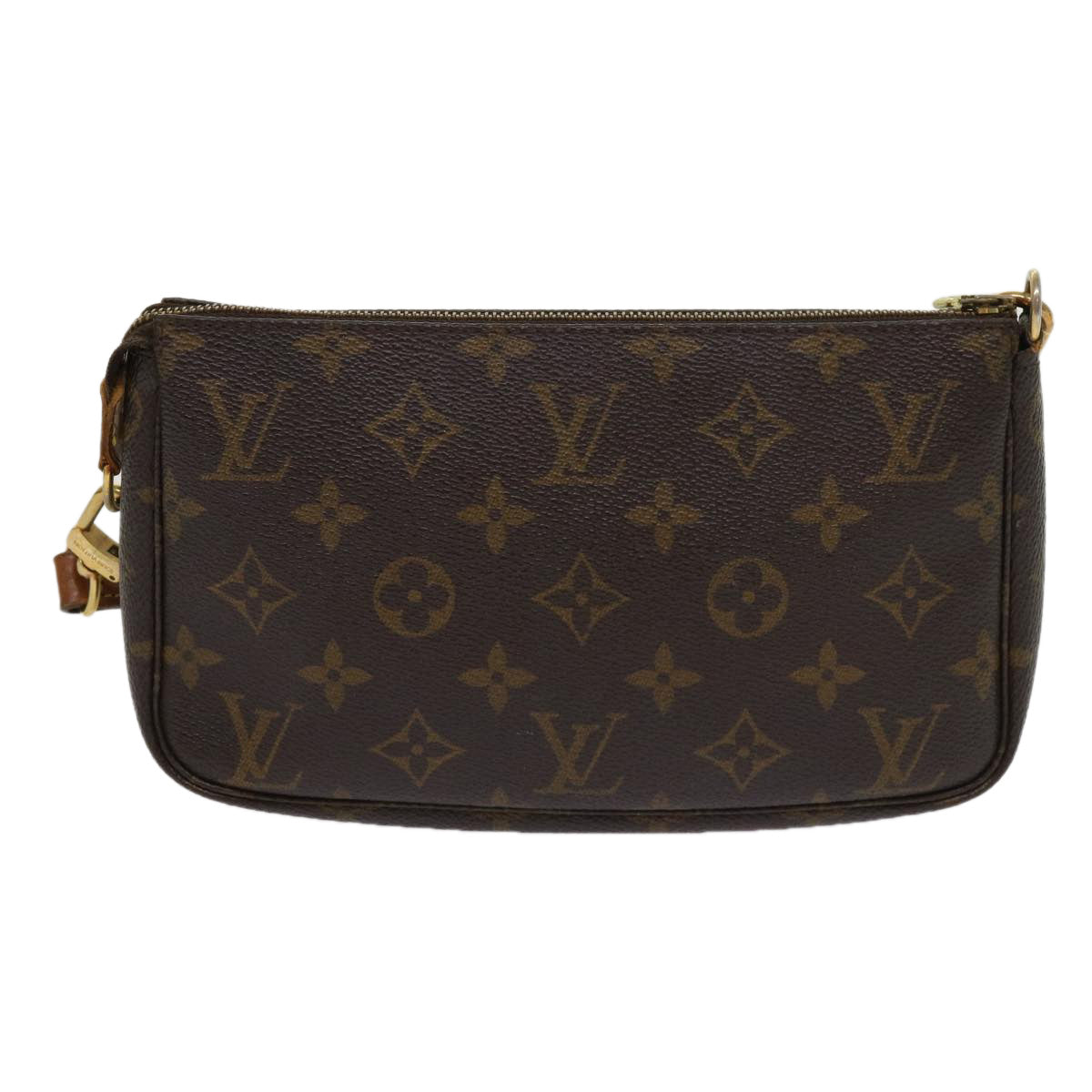 LOUIS VUITTON Monogram Pochette Accessoires Pouch M51980 LV Auth 64184