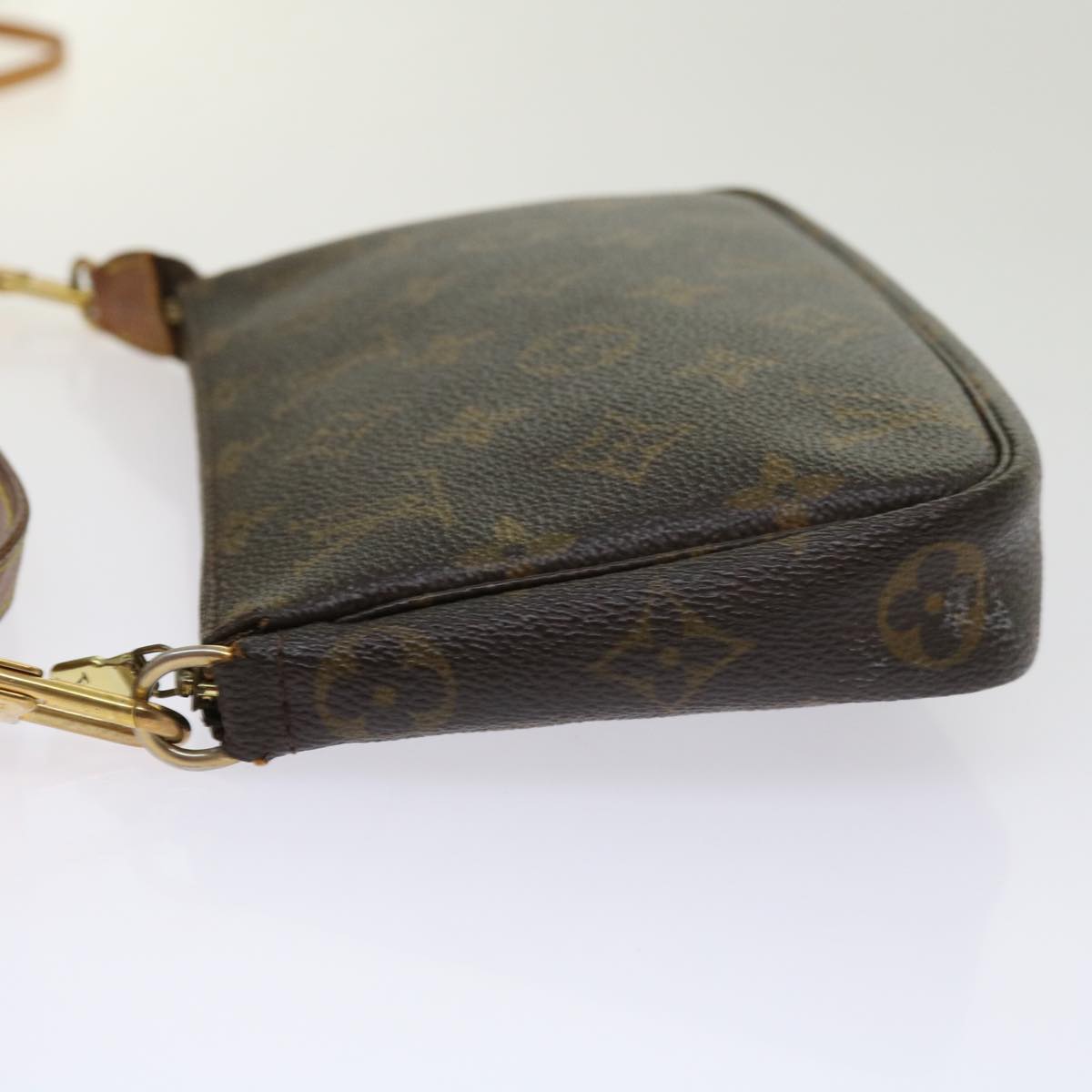 LOUIS VUITTON Monogram Pochette Accessoires Pouch M51980 LV Auth 64184