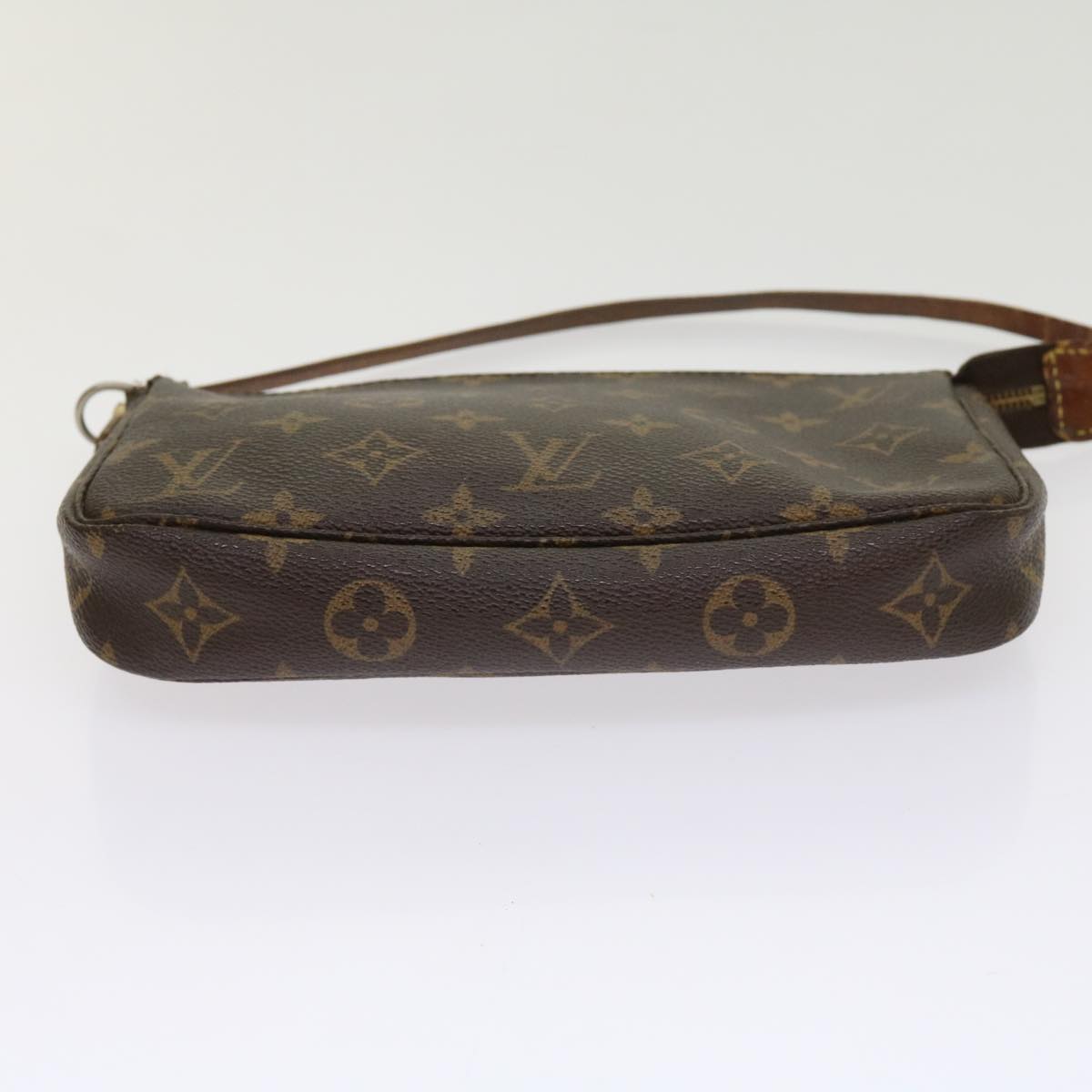 LOUIS VUITTON Monogram Pochette Accessoires Pouch M51980 LV Auth 64186