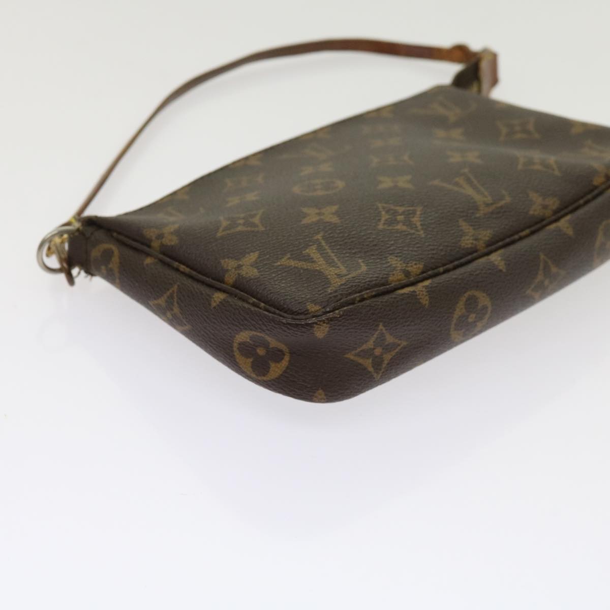 LOUIS VUITTON Monogram Pochette Accessoires Pouch M51980 LV Auth 64186