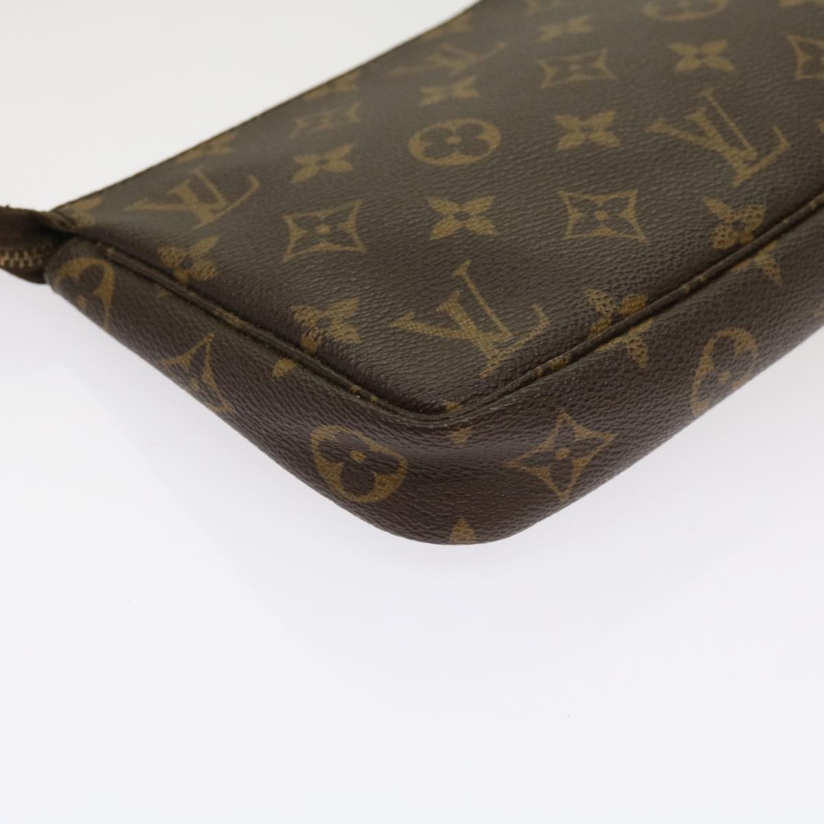 LOUIS VUITTON Monogram Pochette Accessoires Pouch M51980 LV Auth 64186