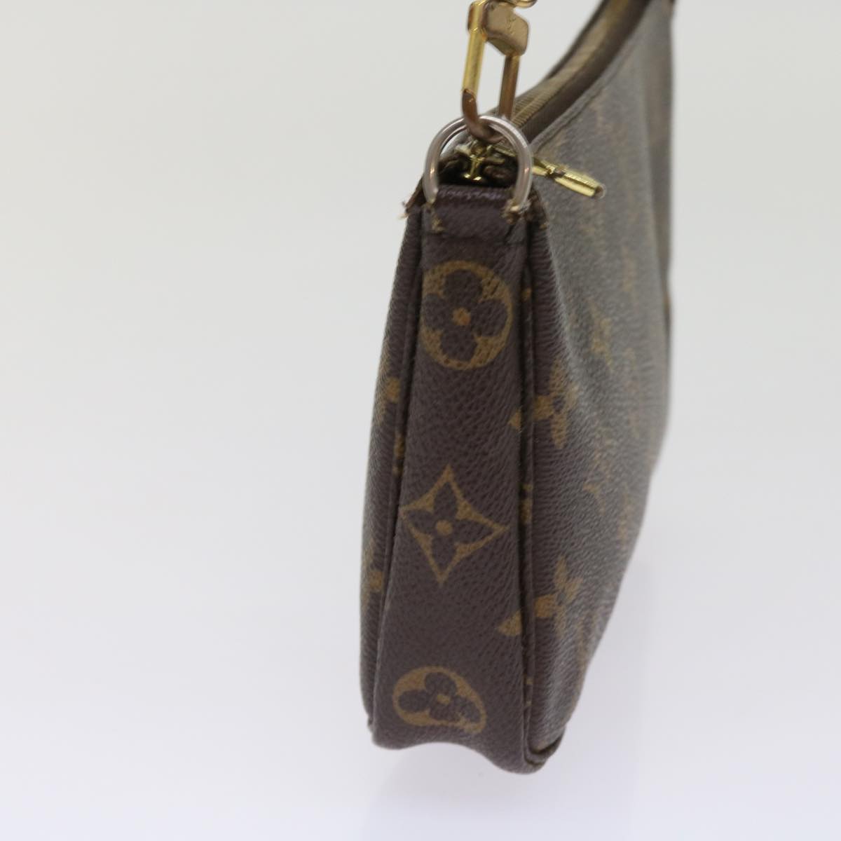 LOUIS VUITTON Monogram Pochette Accessoires Pouch M51980 LV Auth 64186