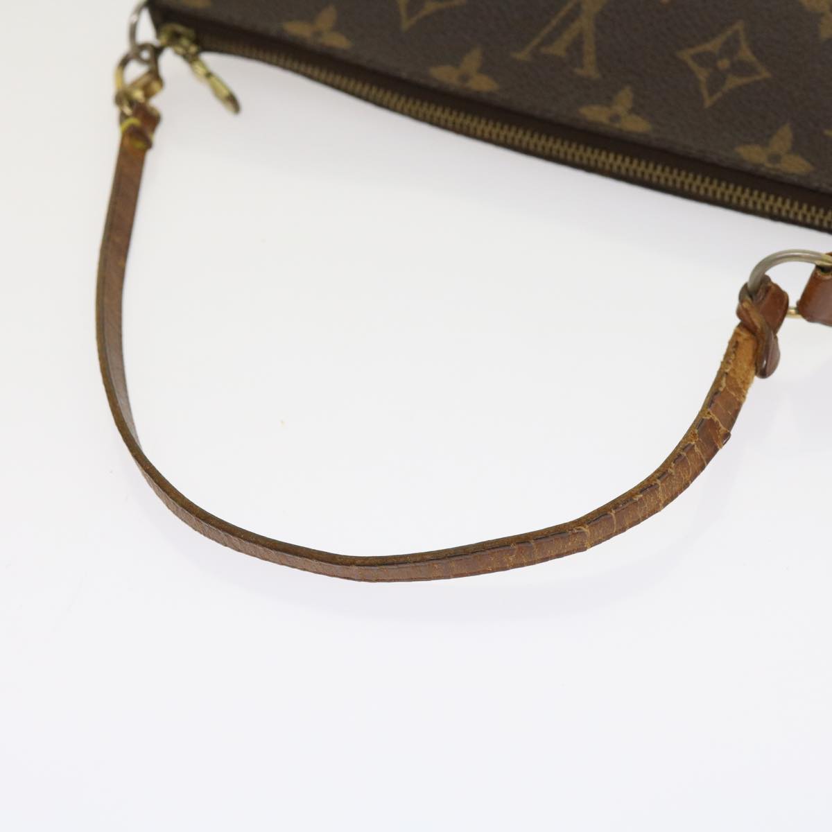 LOUIS VUITTON Monogram Pochette Accessoires Pouch M51980 LV Auth 64186