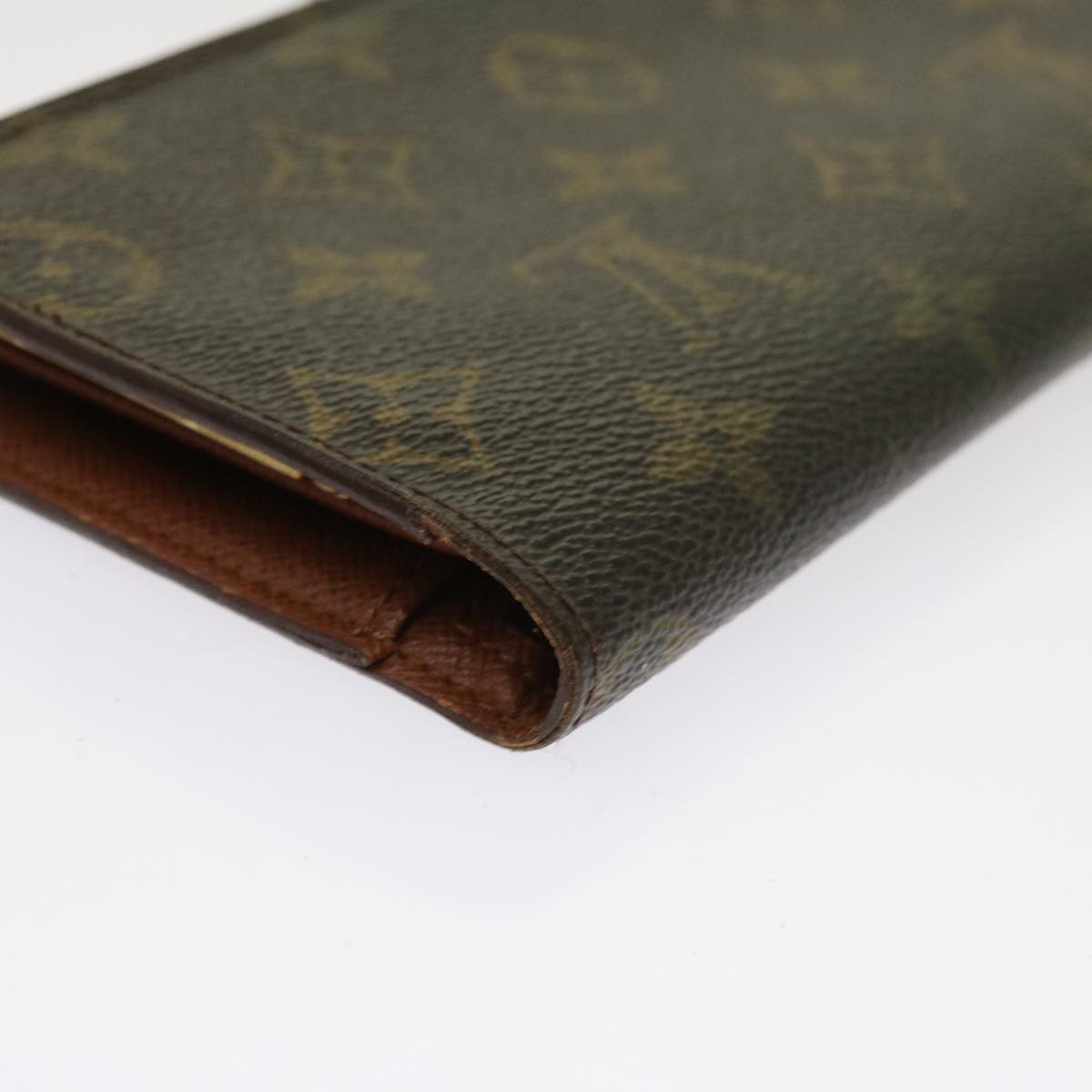 LOUIS VUITTON Monogram Continental Clutch Wallet T61217 LV Auth 64207