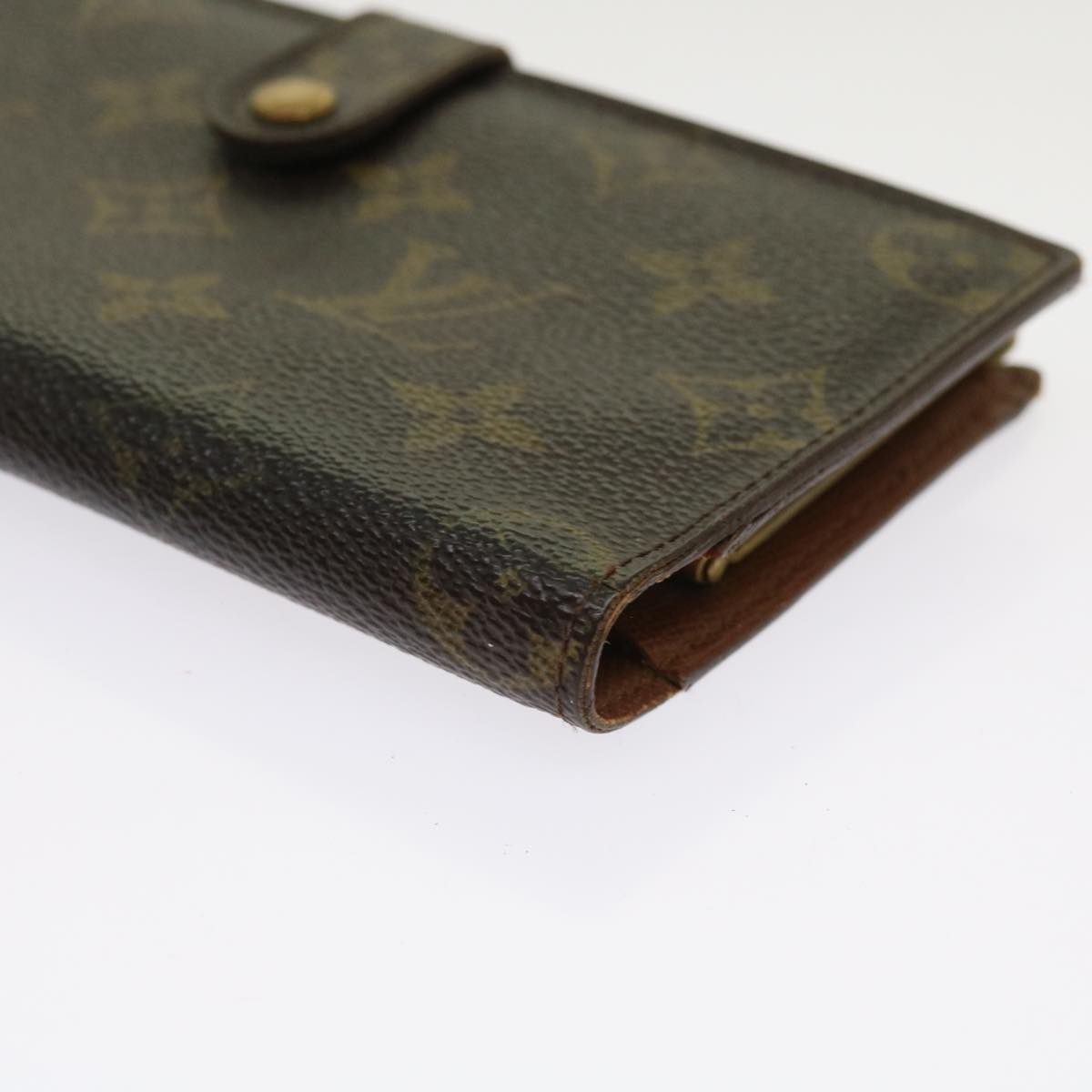 LOUIS VUITTON Monogram Continental Clutch Wallet T61217 LV Auth 64207