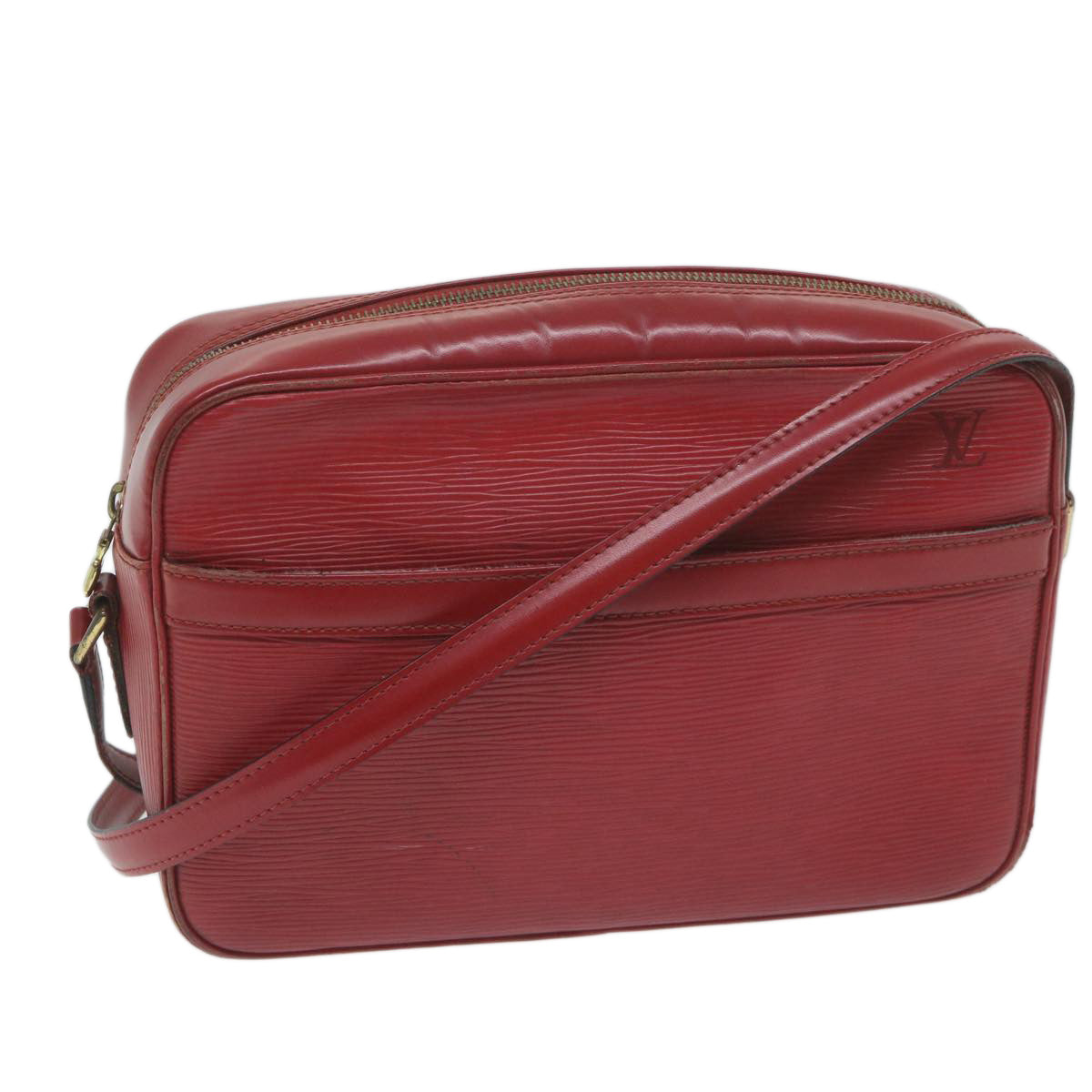 LOUIS VUITTON Epi Trocadero 27 Shoulder Bag Red M52317 LV Auth 64233