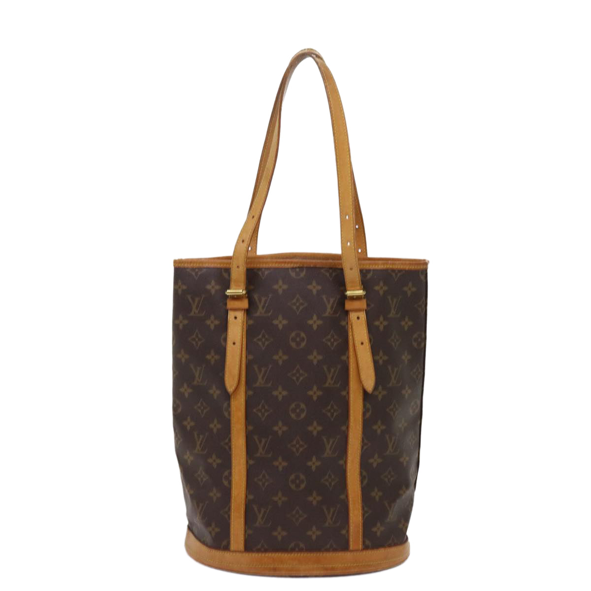 LOUIS VUITTON Monogram Bucket GM Shoulder Bag M42236 LV Auth 64243