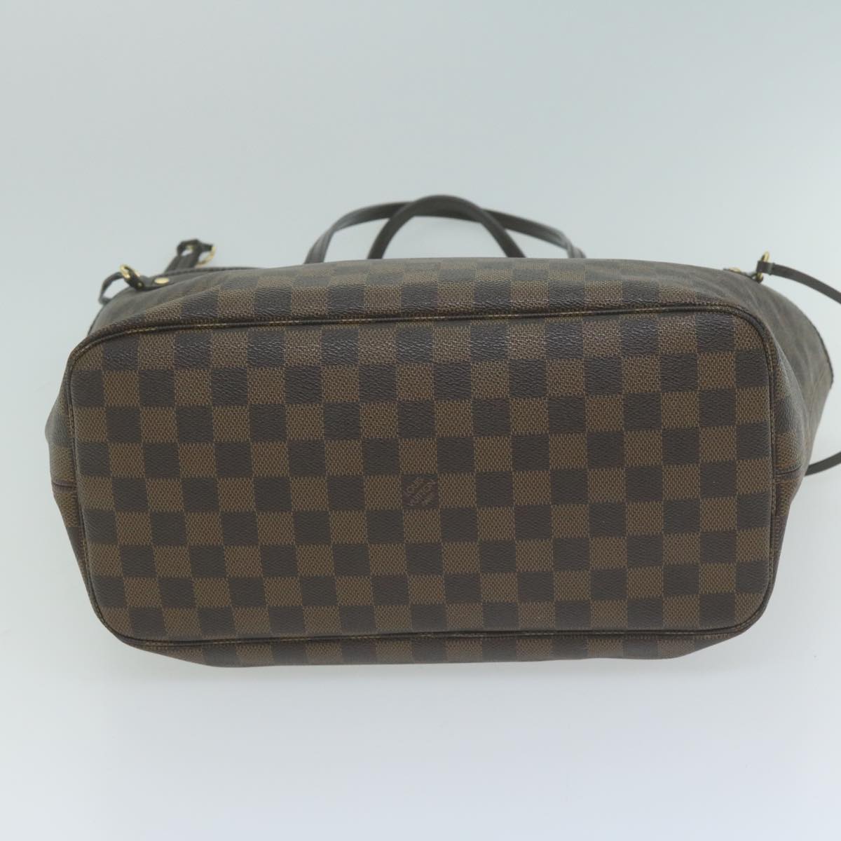 LOUIS VUITTON Damier Ebene Neverfull MM Tote Bag N51105 LV Auth 64261A