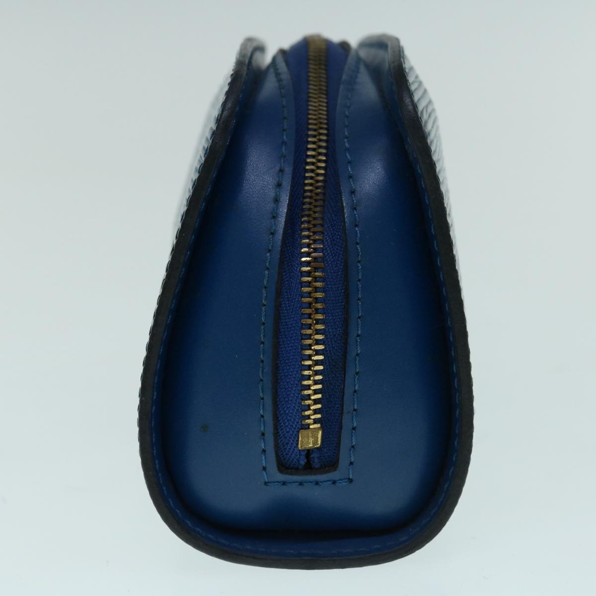 LOUIS VUITTON Epi Dauphine PM Pouch Blue M48445 LV Auth 64292