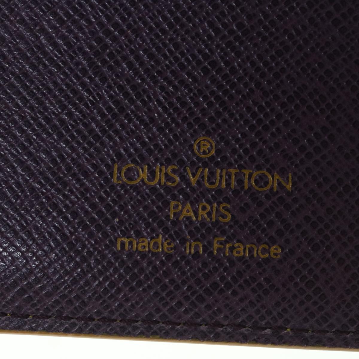 LOUIS VUITTON Epi Agenda MM Day Planner Cover Yellow R20049 LV Auth 64294