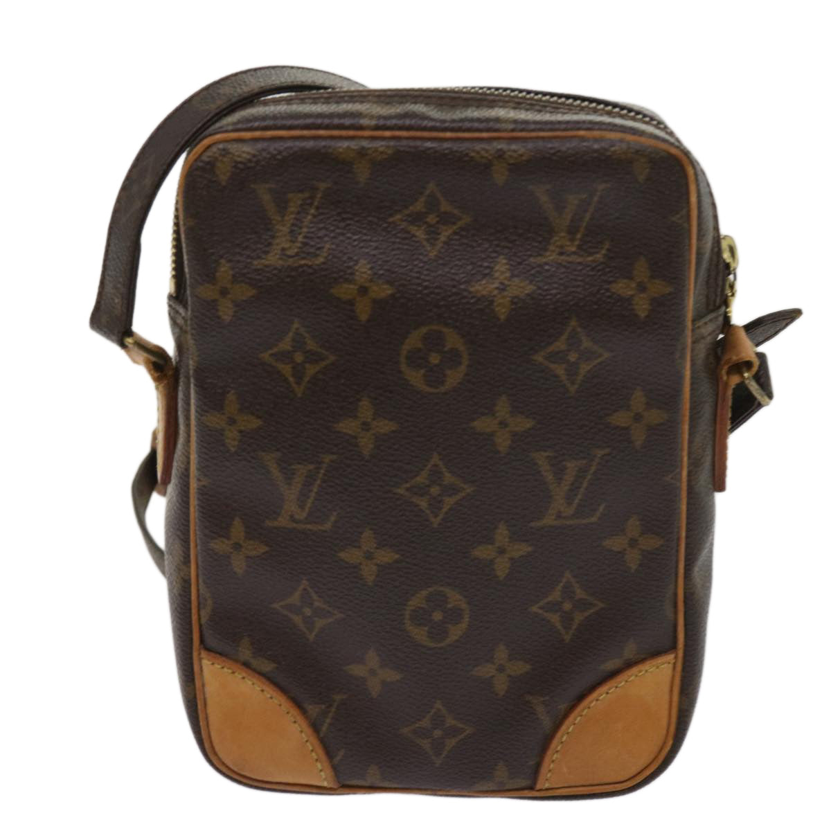 LOUIS VUITTON Monogram Danube Shoulder Bag M45266 LV Auth 64321