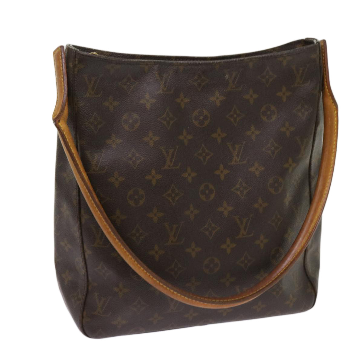 LOUIS VUITTON Monogram Looping GM Shoulder Bag M51145 LV Auth 64352