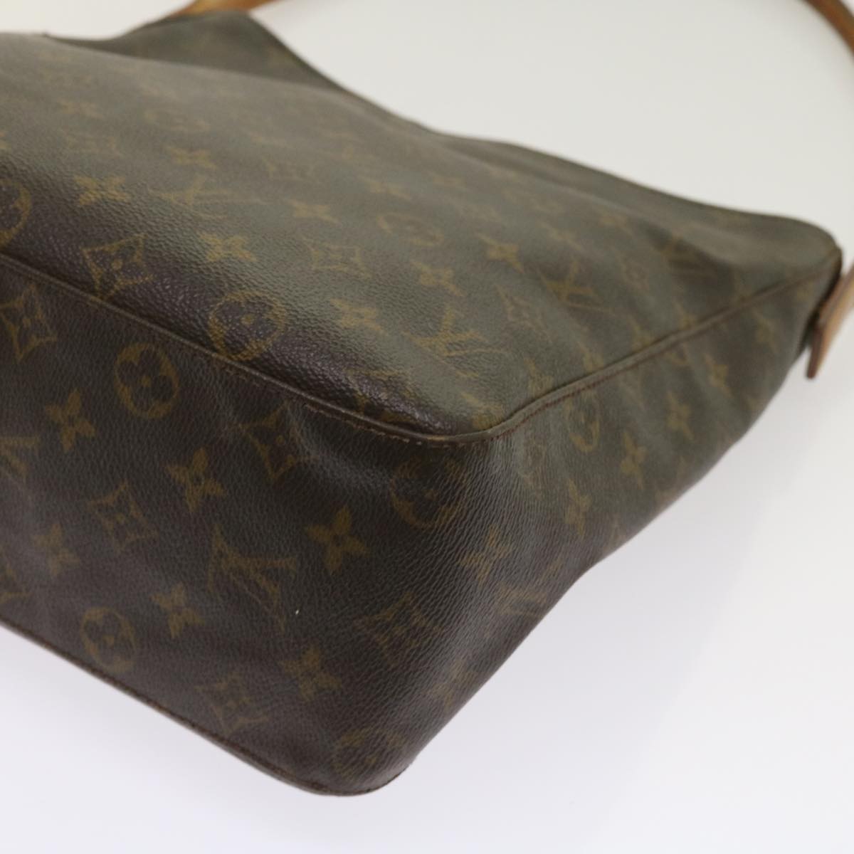 LOUIS VUITTON Monogram Looping GM Shoulder Bag M51145 LV Auth 64352