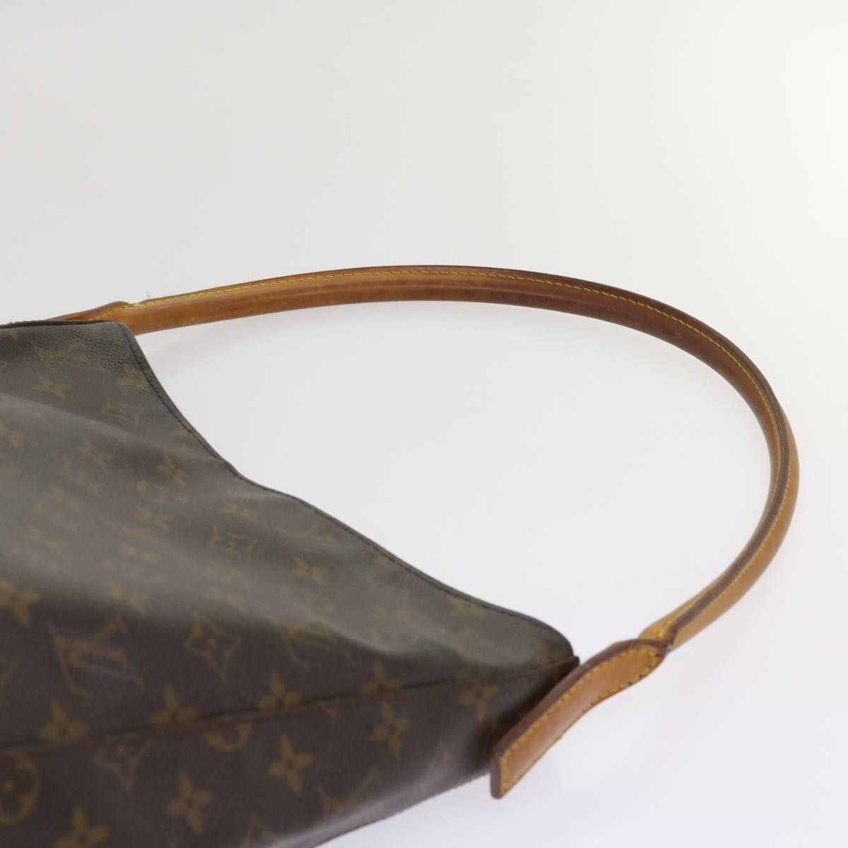 LOUIS VUITTON Monogram Looping GM Shoulder Bag M51145 LV Auth 64352