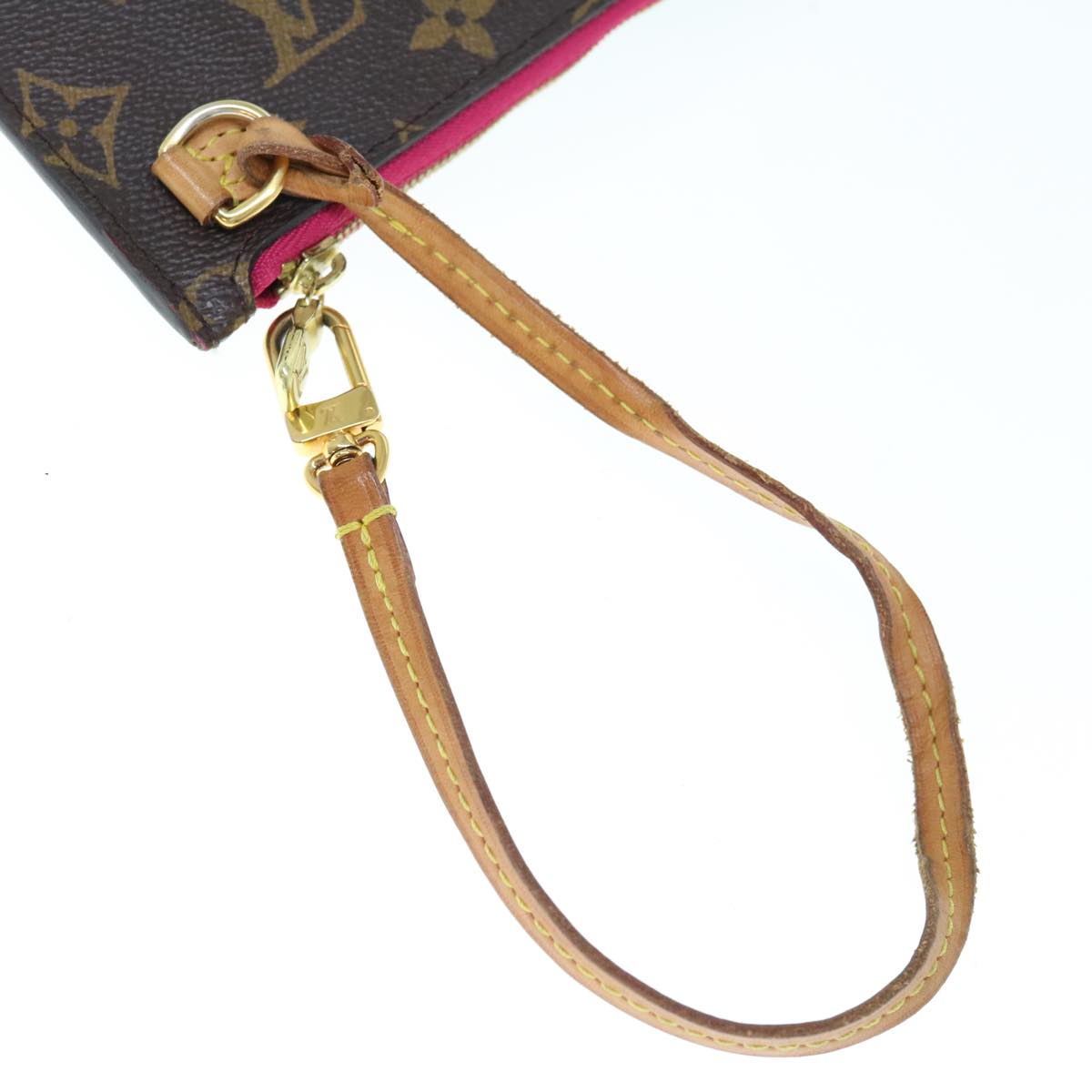 LOUIS VUITTON Monogram Neverfull MM Pouch Accessory Pouch LV Auth 64377