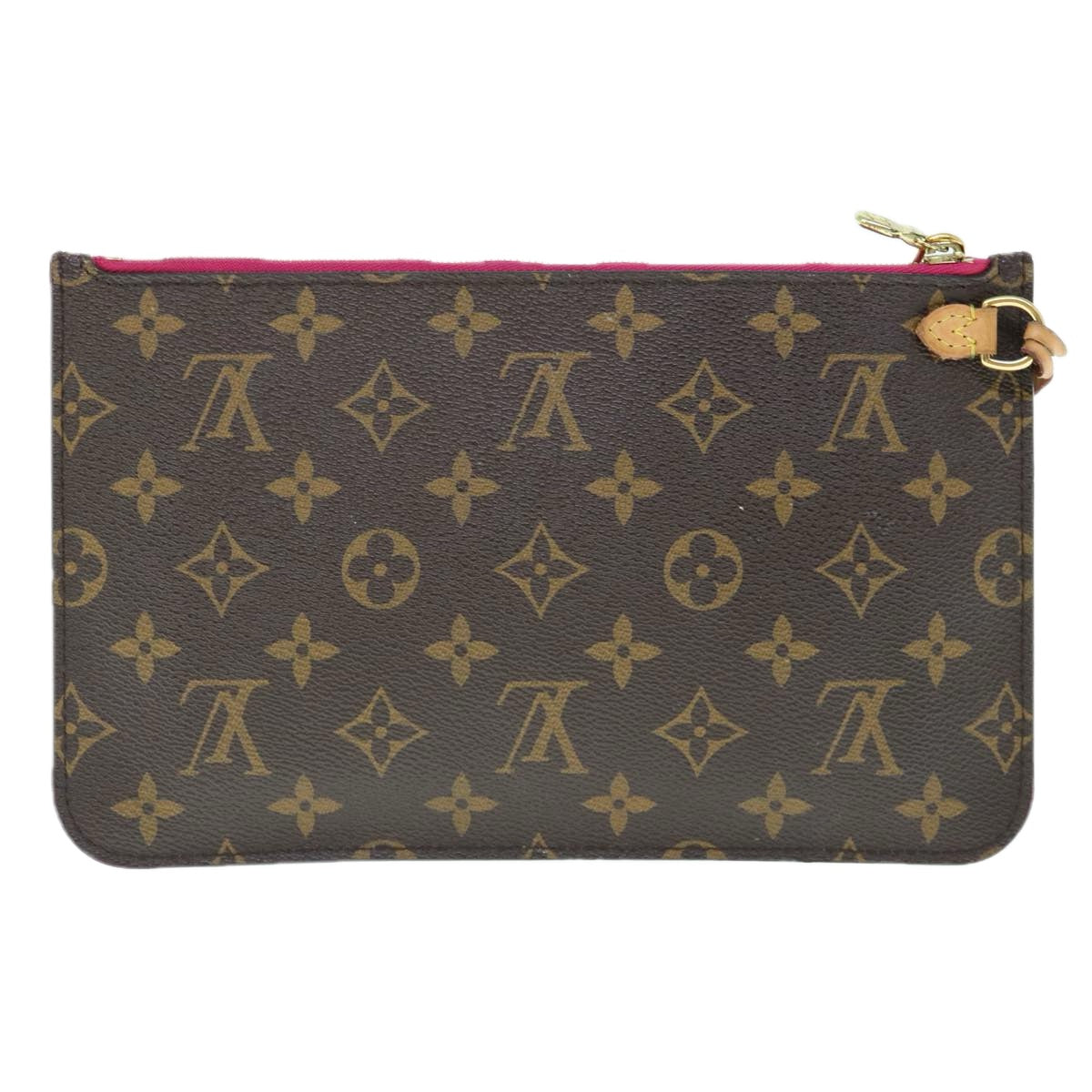 LOUIS VUITTON Monogram Neverfull MM Pouch Accessory Pouch LV Auth 64377