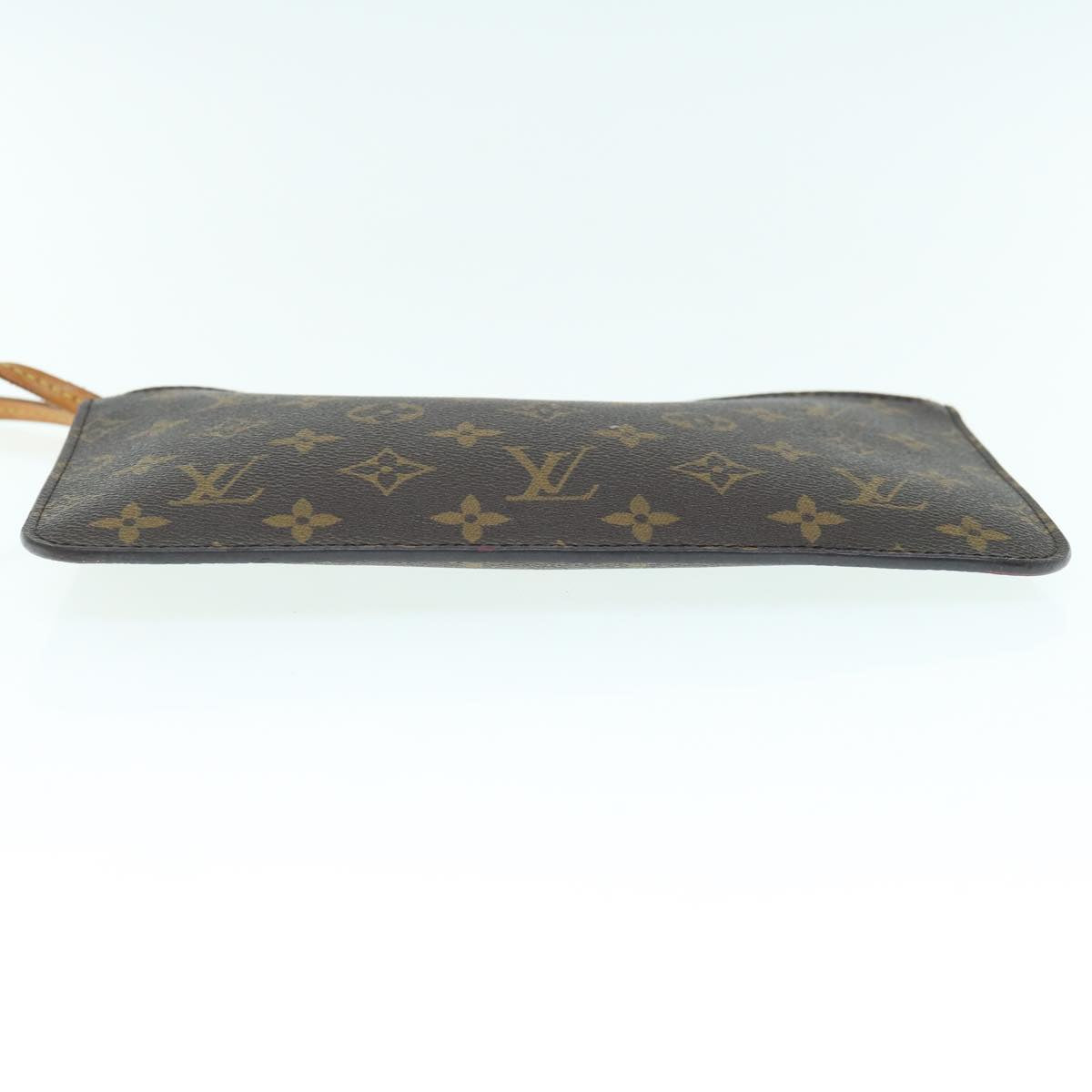 LOUIS VUITTON Monogram Neverfull MM Pouch Accessory Pouch LV Auth 64377