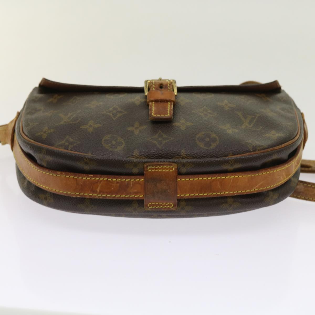 LOUIS VUITTON Monogram Jeune Fille GM Shoulder Bag M51225 LV Auth 64396