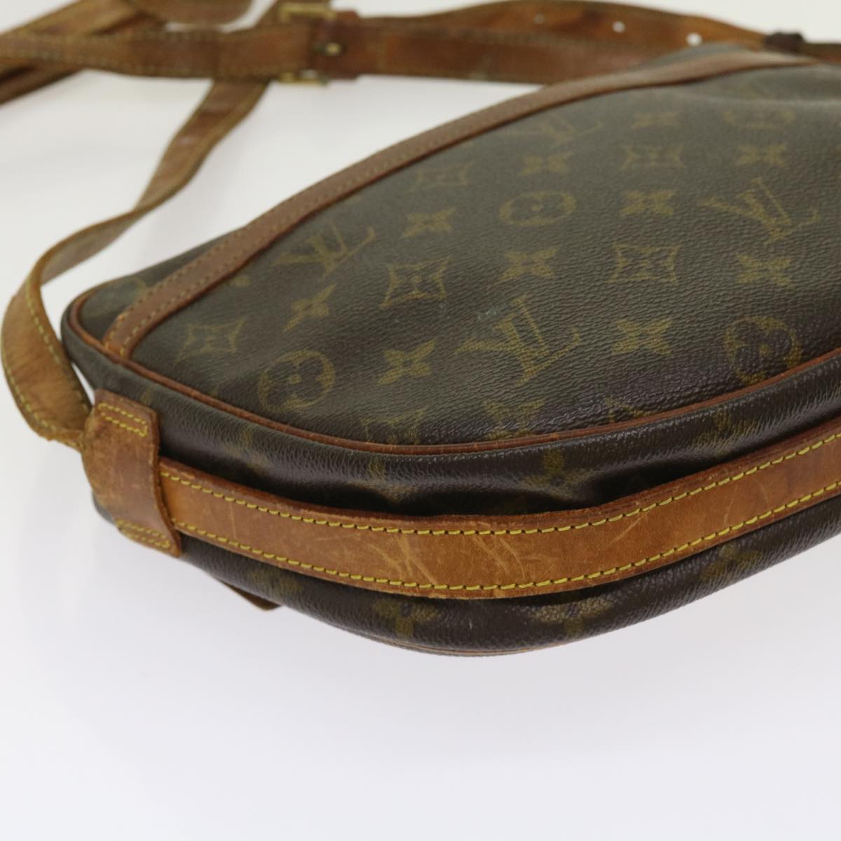 LOUIS VUITTON Monogram Jeune Fille GM Shoulder Bag M51225 LV Auth 64396