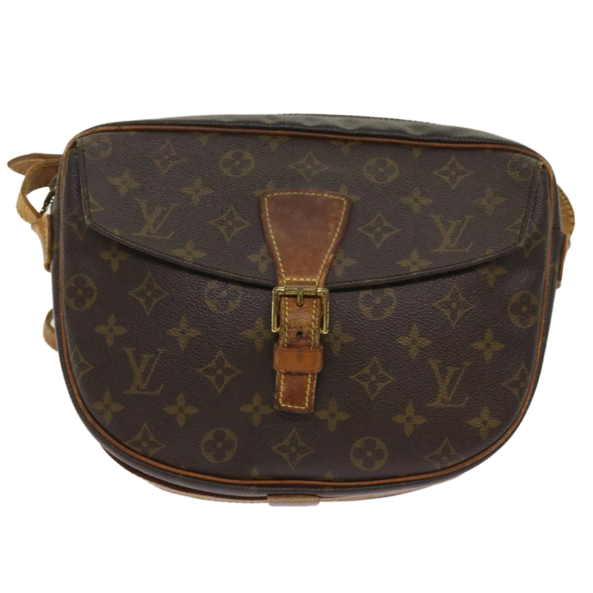 LOUIS VUITTON Monogram Jeune Fille GM Shoulder Bag M51225 LV Auth 64396