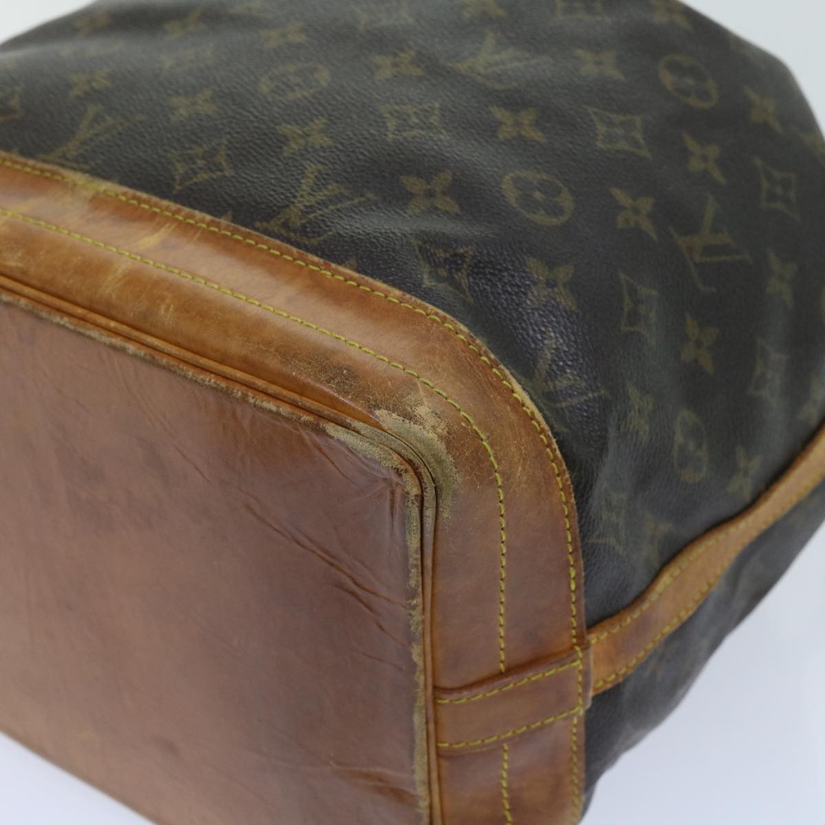 LOUIS VUITTON Monogram Noe Shoulder Bag M42224 LV Auth 64419