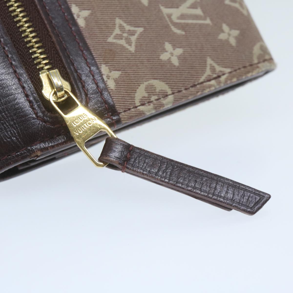 LOUIS VUITTON Monogram Idylle Portefeiulle Sarah Wallet Slys M60458 Auth 64487