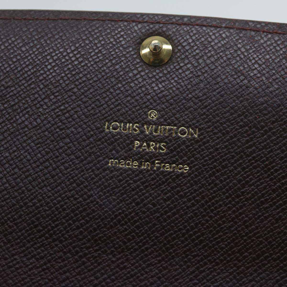 LOUIS VUITTON Monogram Idylle Portefeiulle Sarah Wallet Slys M60458 Auth 64487