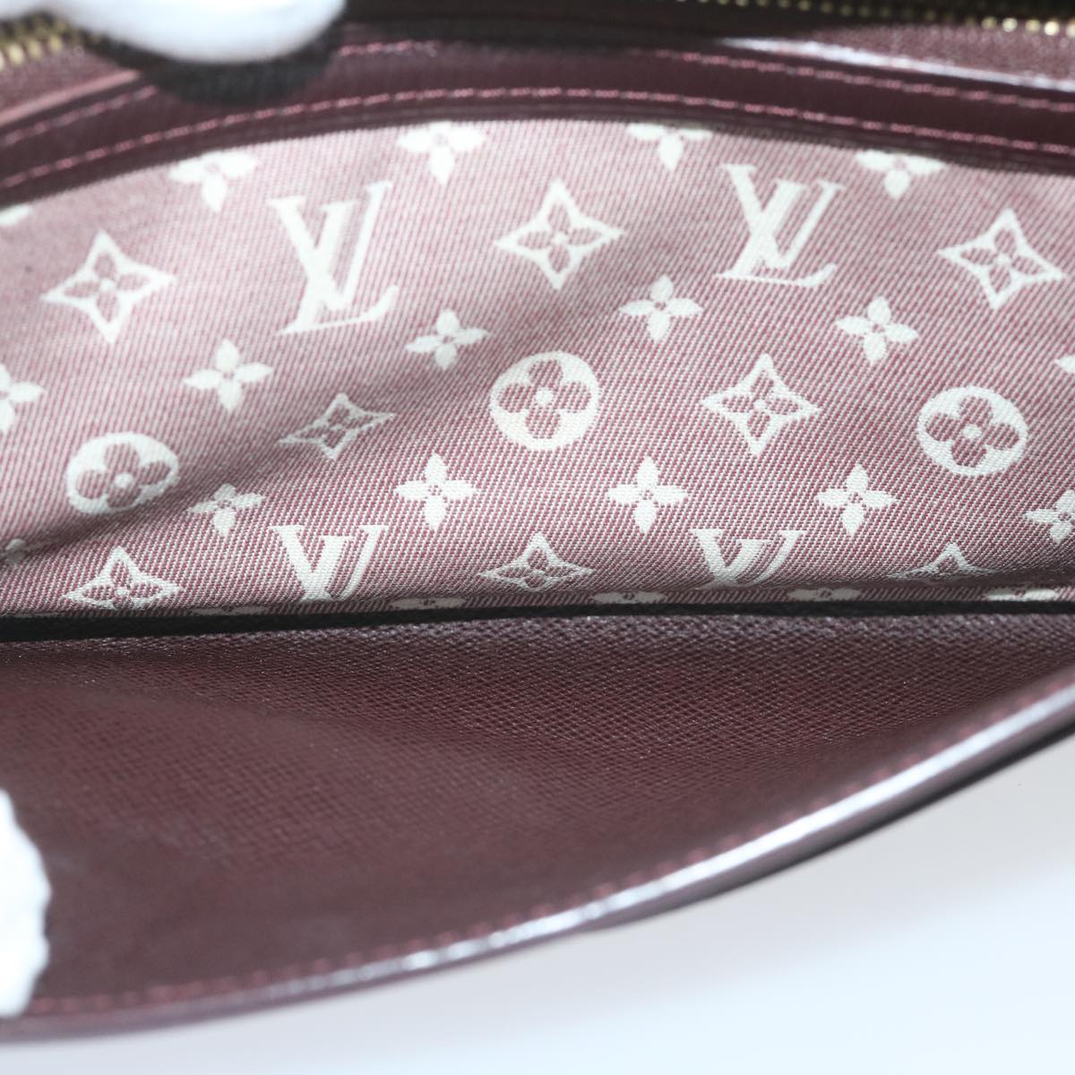 LOUIS VUITTON Monogram Idylle Portefeiulle Sarah Wallet Slys M60458 Auth 64487