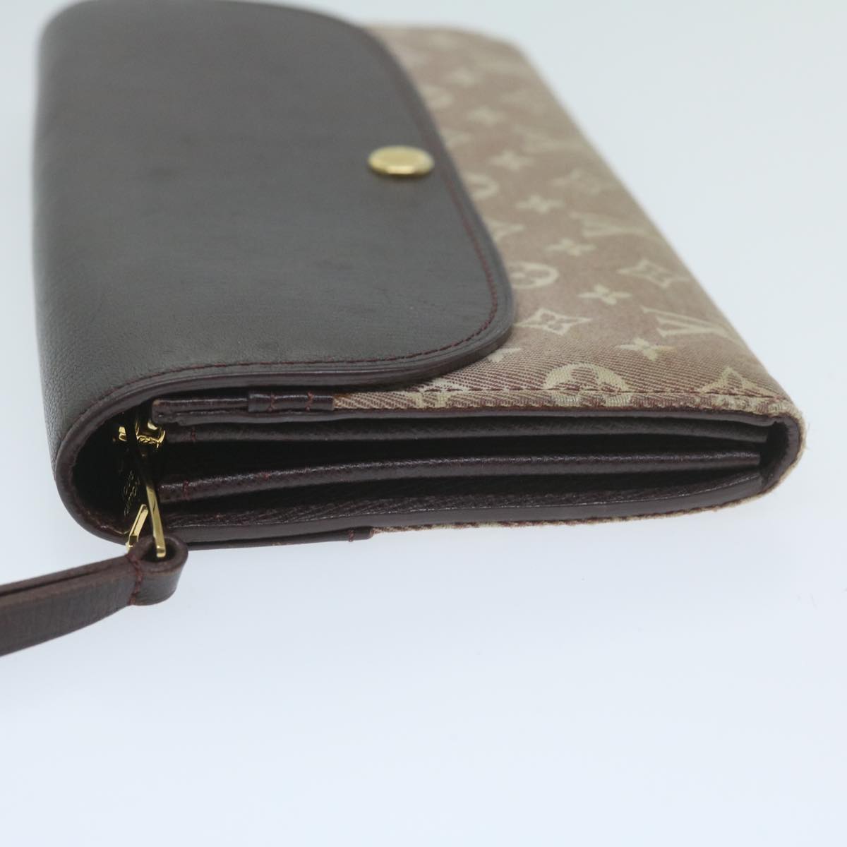 LOUIS VUITTON Monogram Idylle Portefeiulle Sarah Wallet Slys M60458 Auth 64487