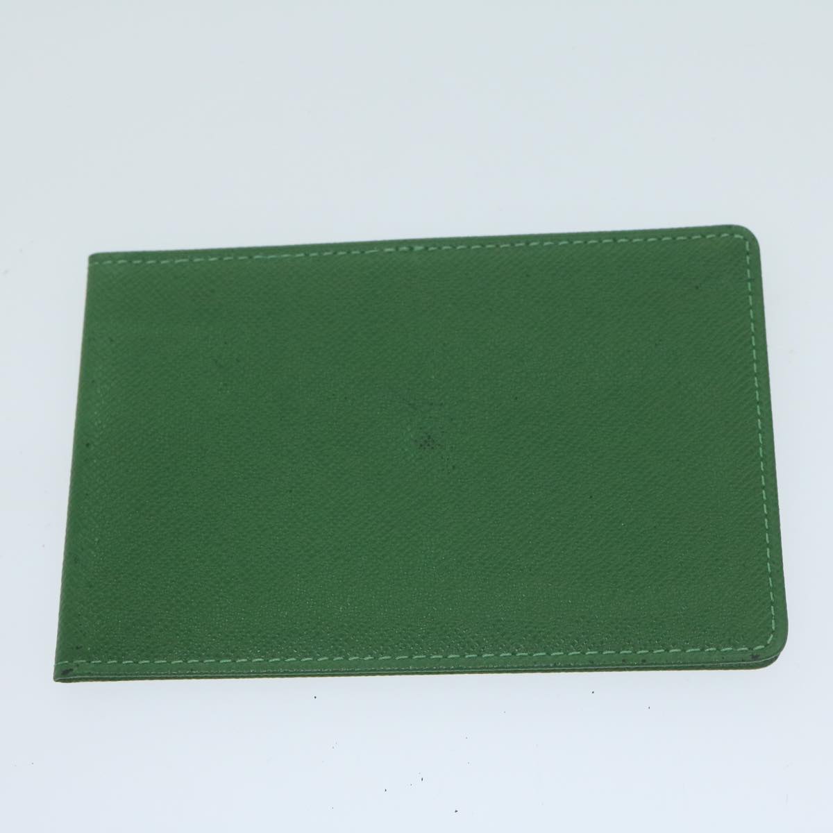 LOUIS VUITTON Epi Porte Tresor Etui Papie Wallet Green M63714 LV Auth 64497