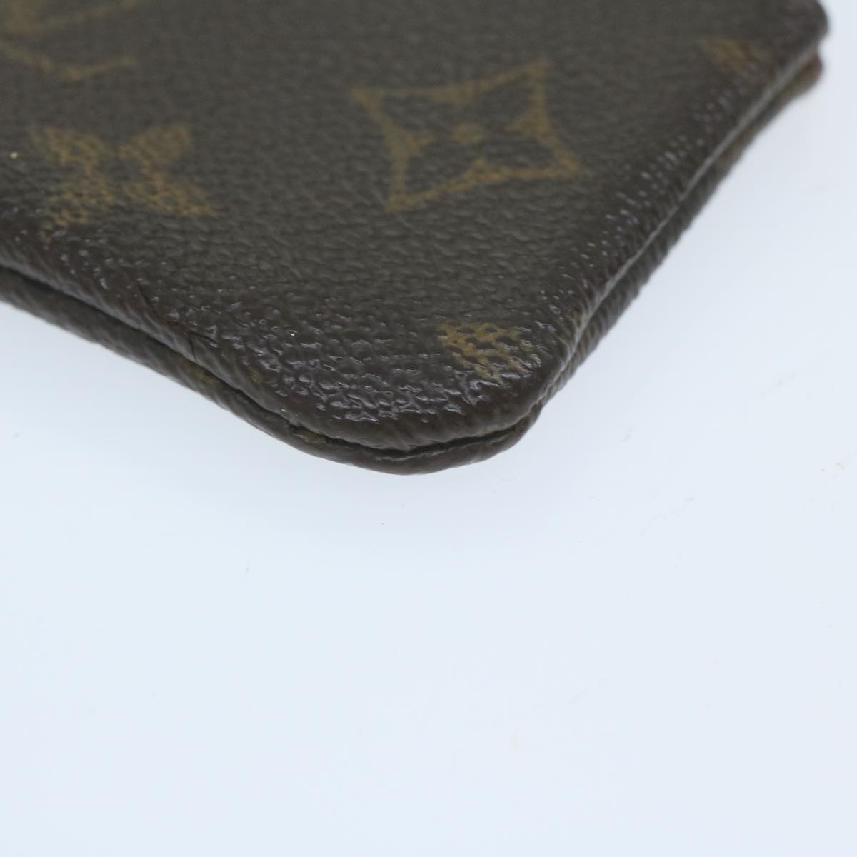 LOUIS VUITTON Monogram Pochette Cles Coin Purse M62650 LV Auth 64509